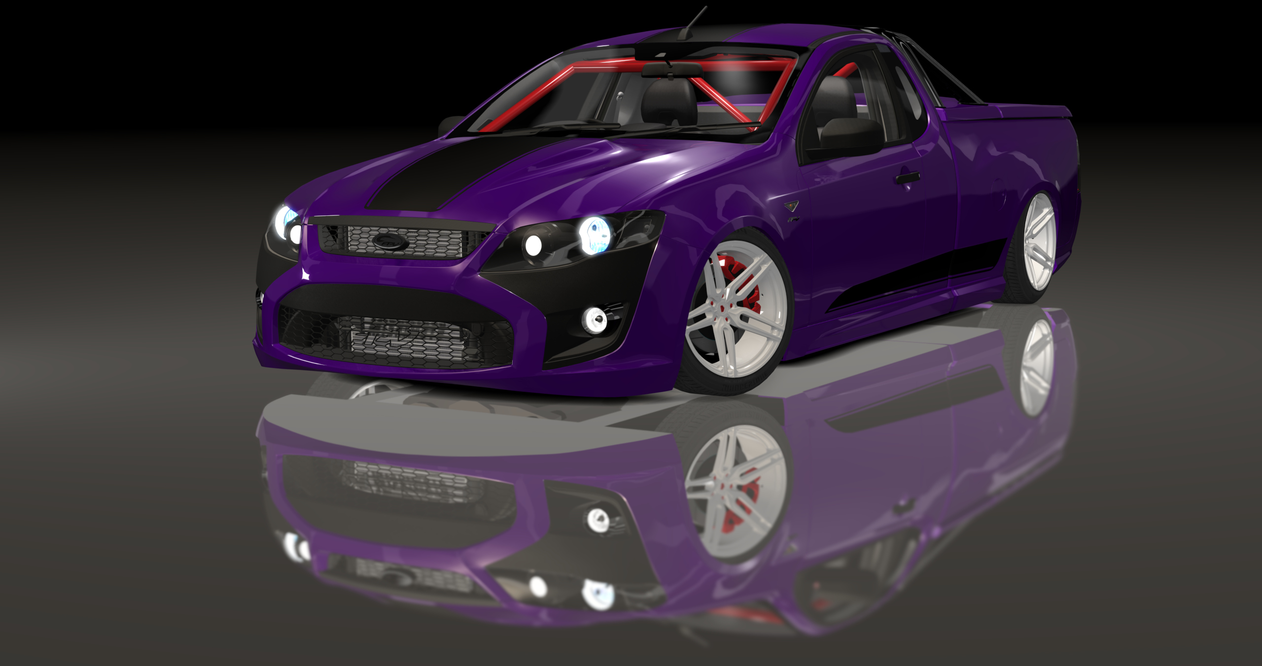 ADC Ford FPV Ute  420, skin Space Purple