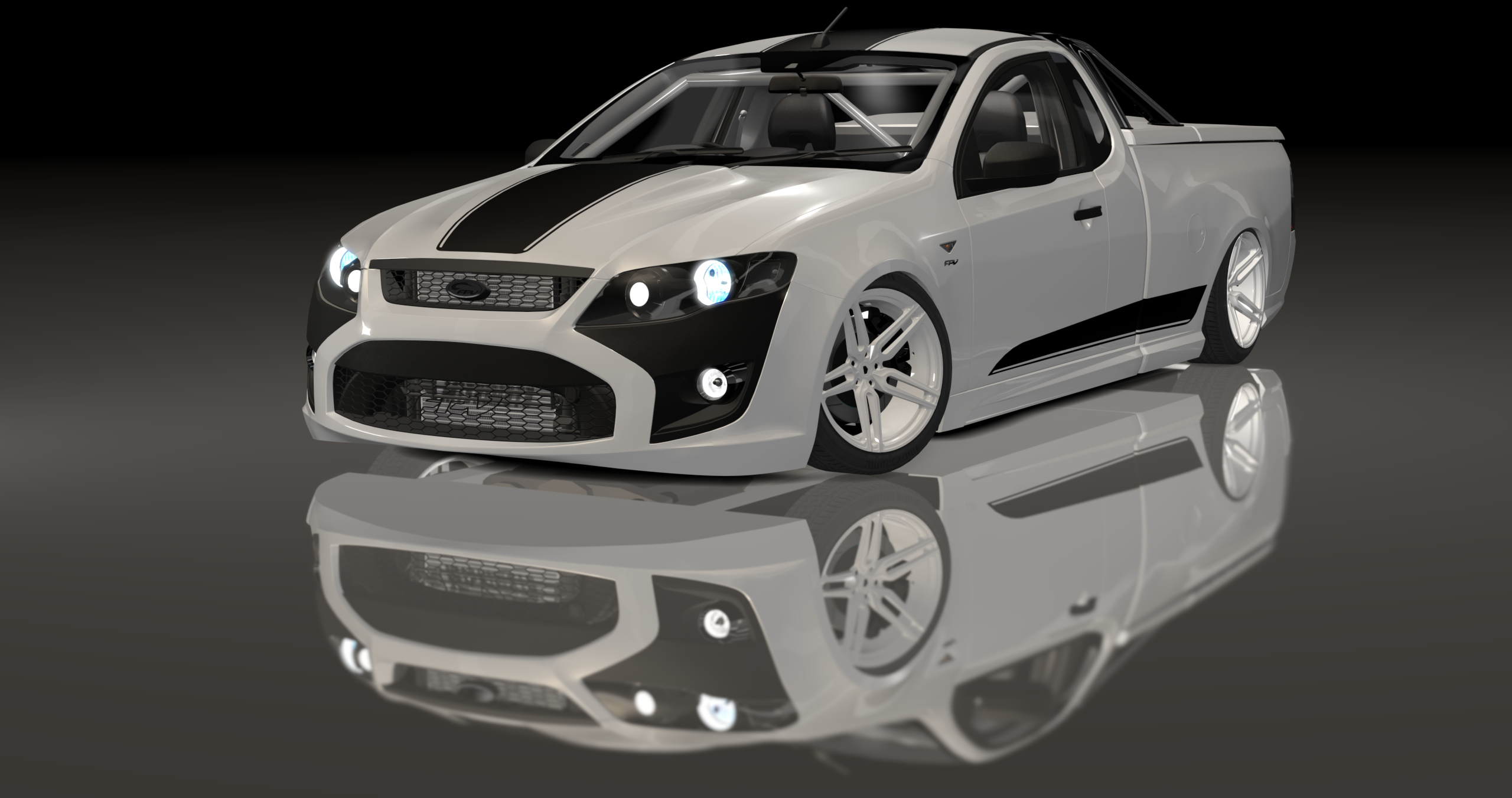 ADC Ford FPV Ute  420, skin White