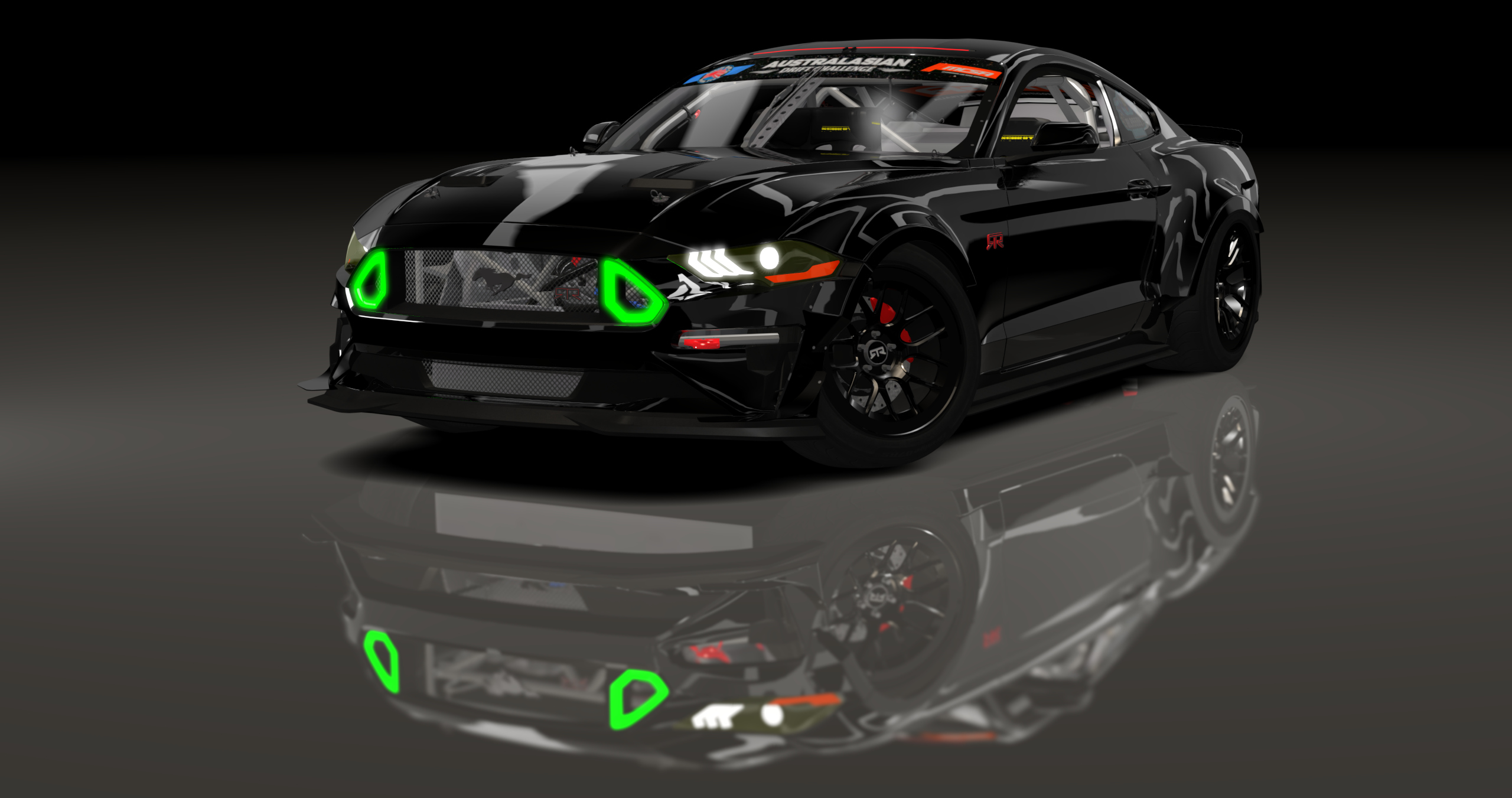 ADC Ford Mustang  420, skin Black