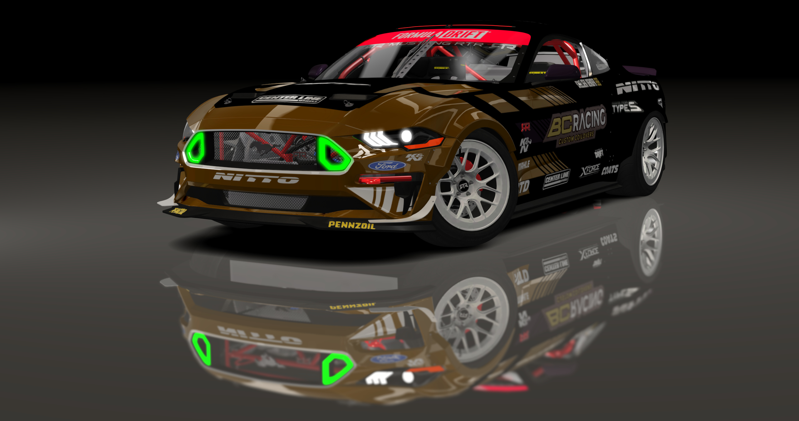 ADC Ford Mustang  420, skin Chelsea Denofa