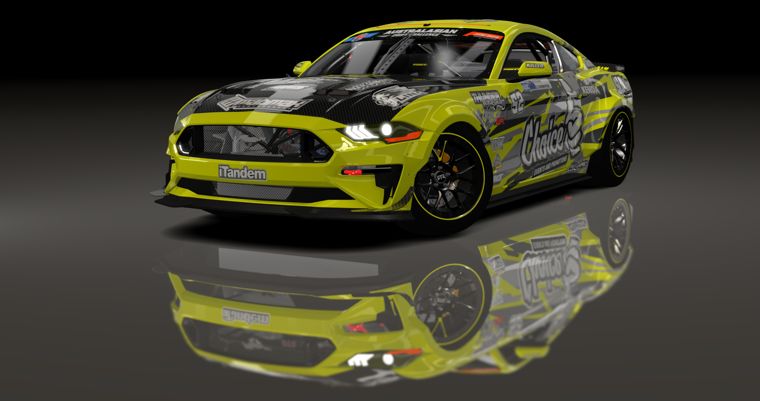 ADC Ford Mustang  420, skin Danger ADC Round 2