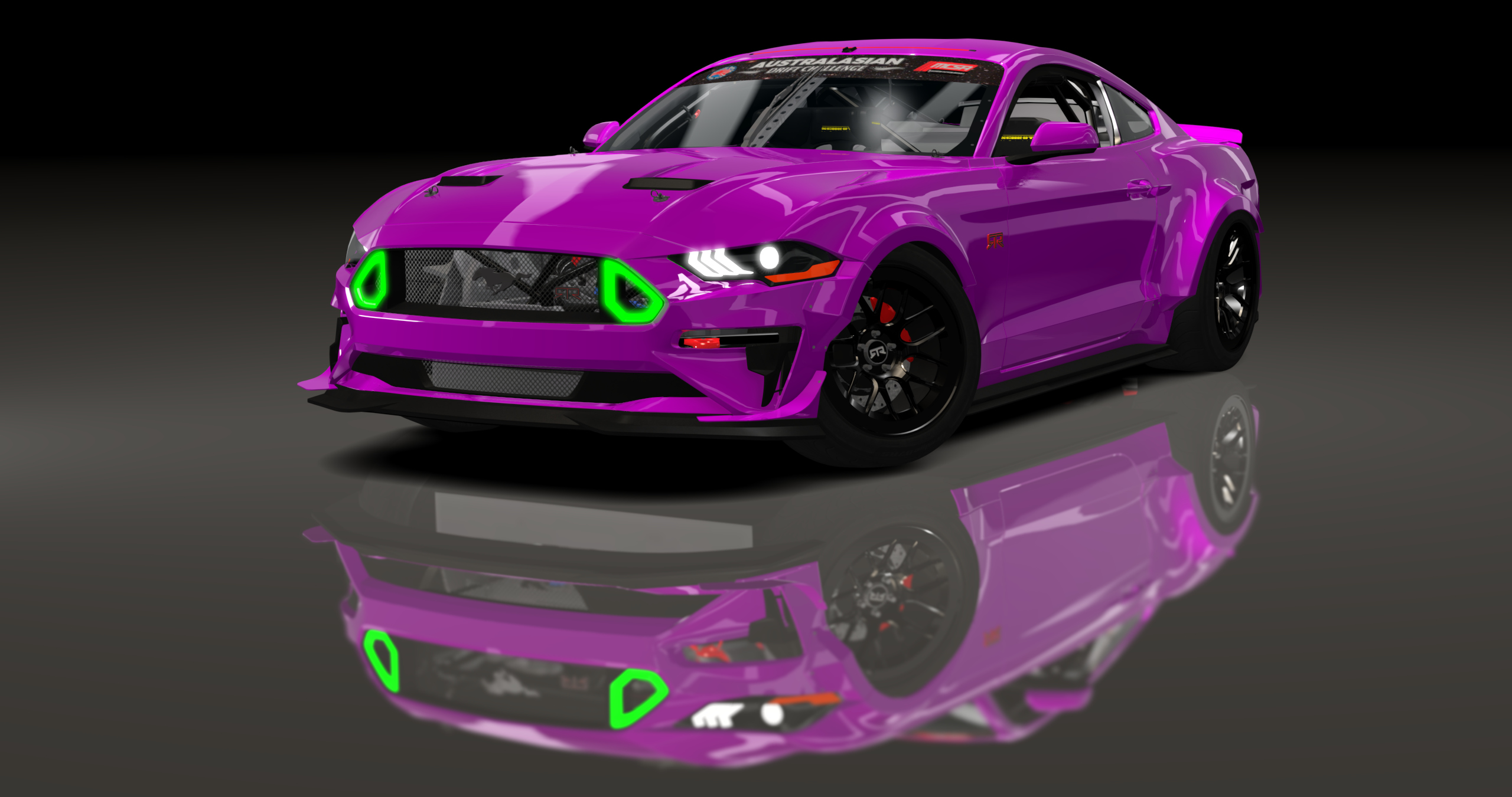 ADC Ford Mustang  420, skin Hot Pink