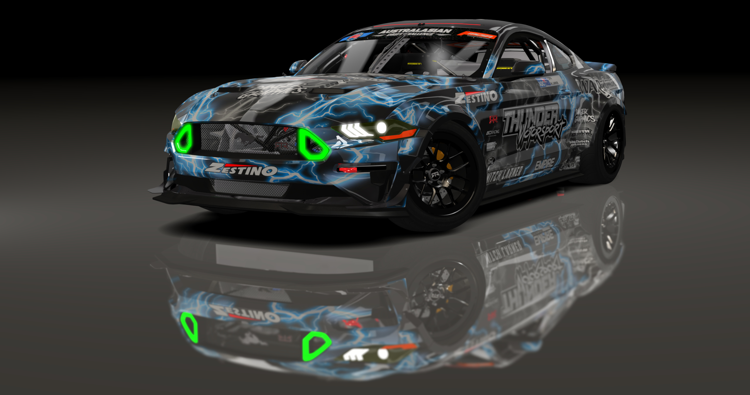 ADC Ford Mustang  420, skin Mitch Larner ADC