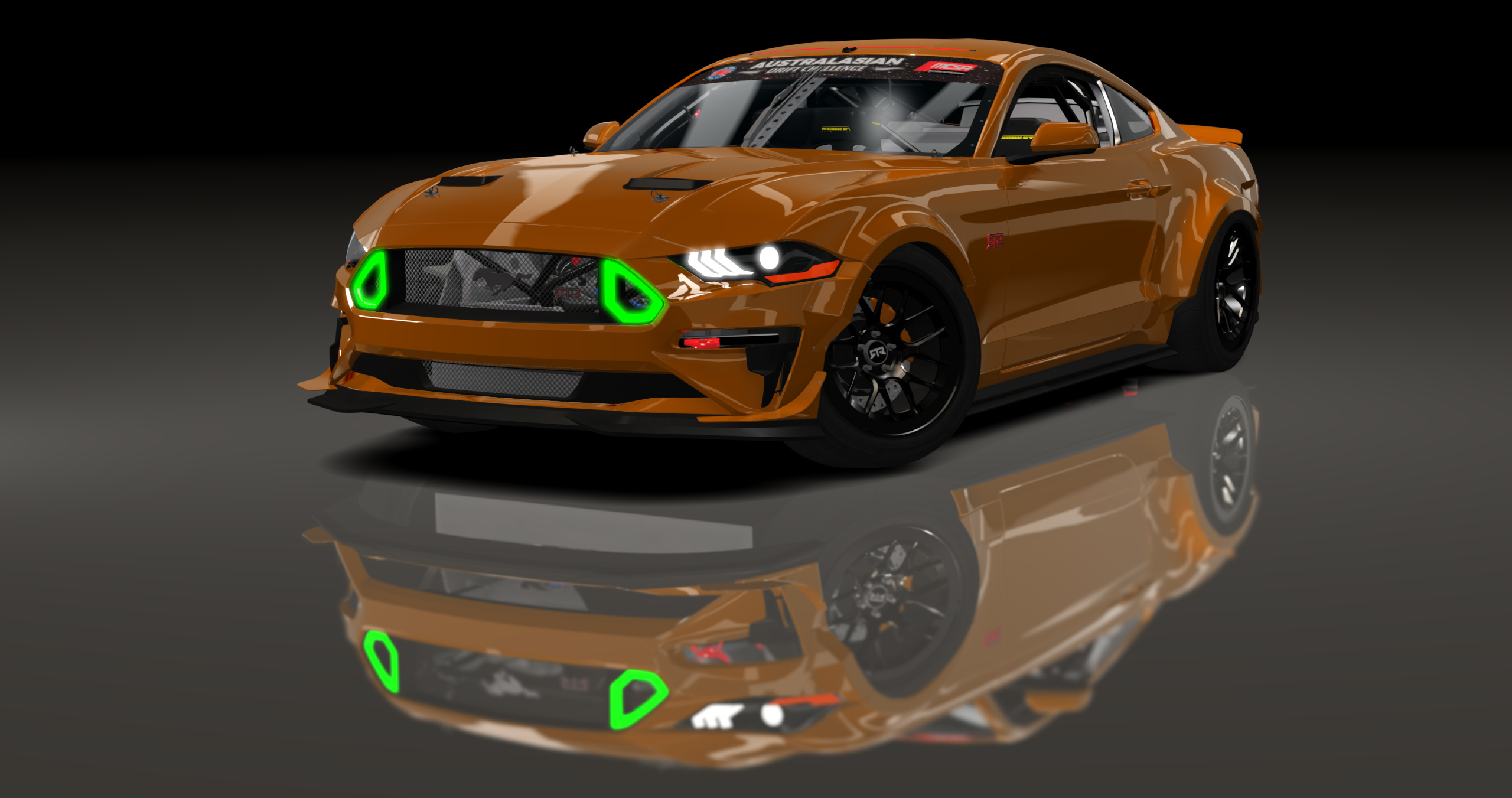 ADC Ford Mustang  420, skin Orange