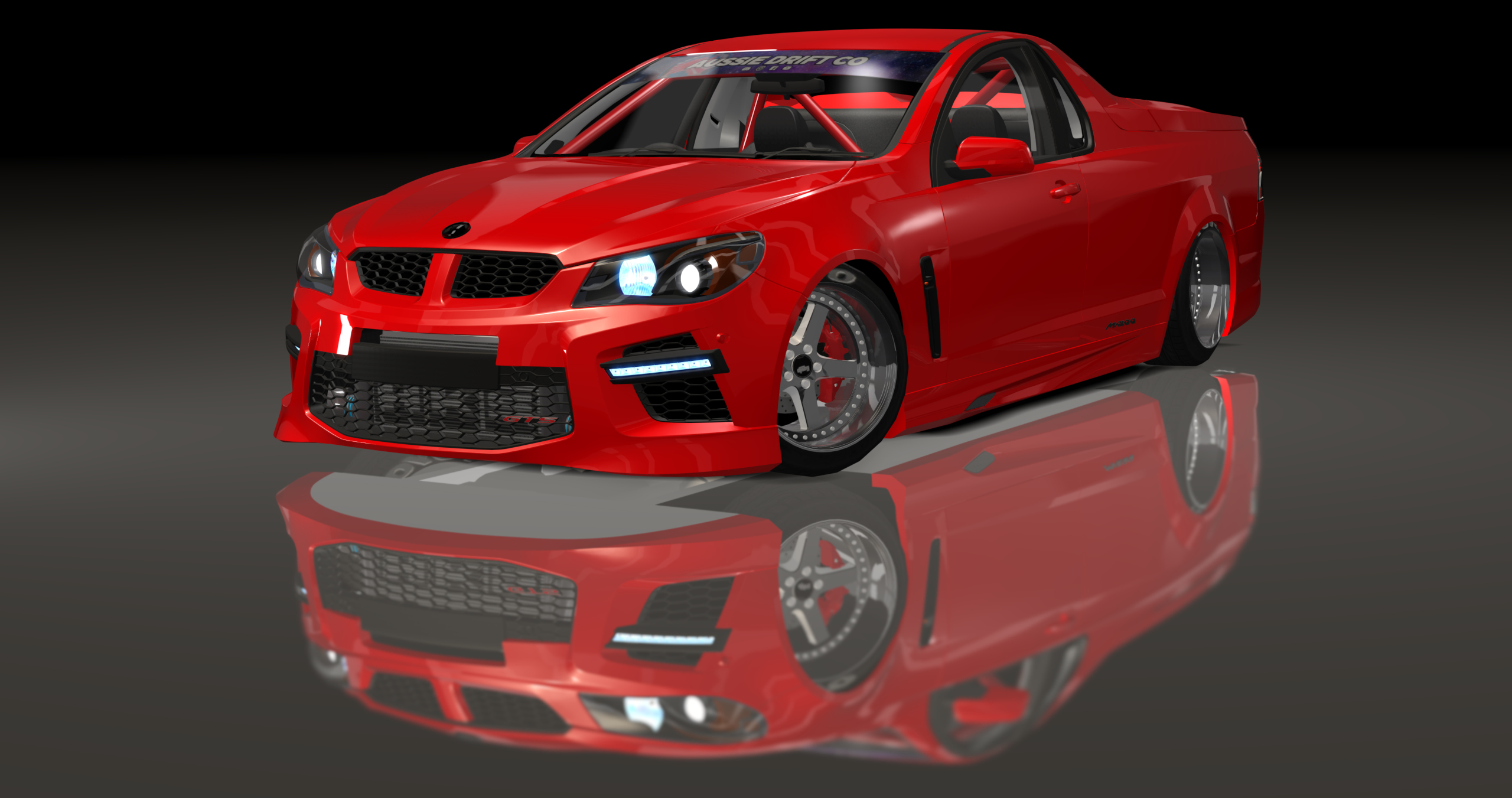 ADC Holden Maloo Ute  420, skin Red