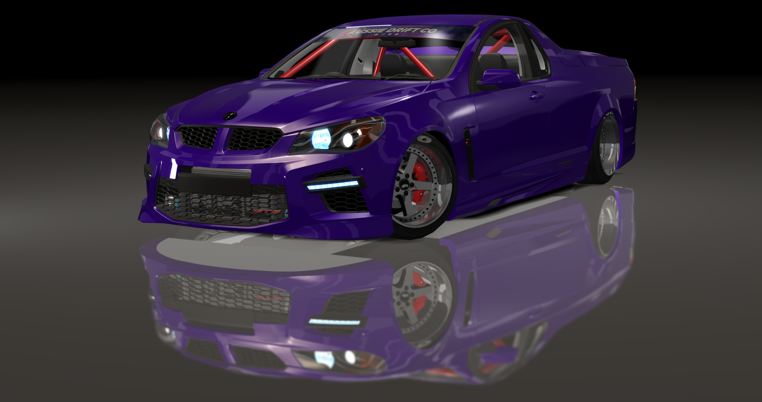 ADC Holden Maloo Ute  420, skin Space Purple