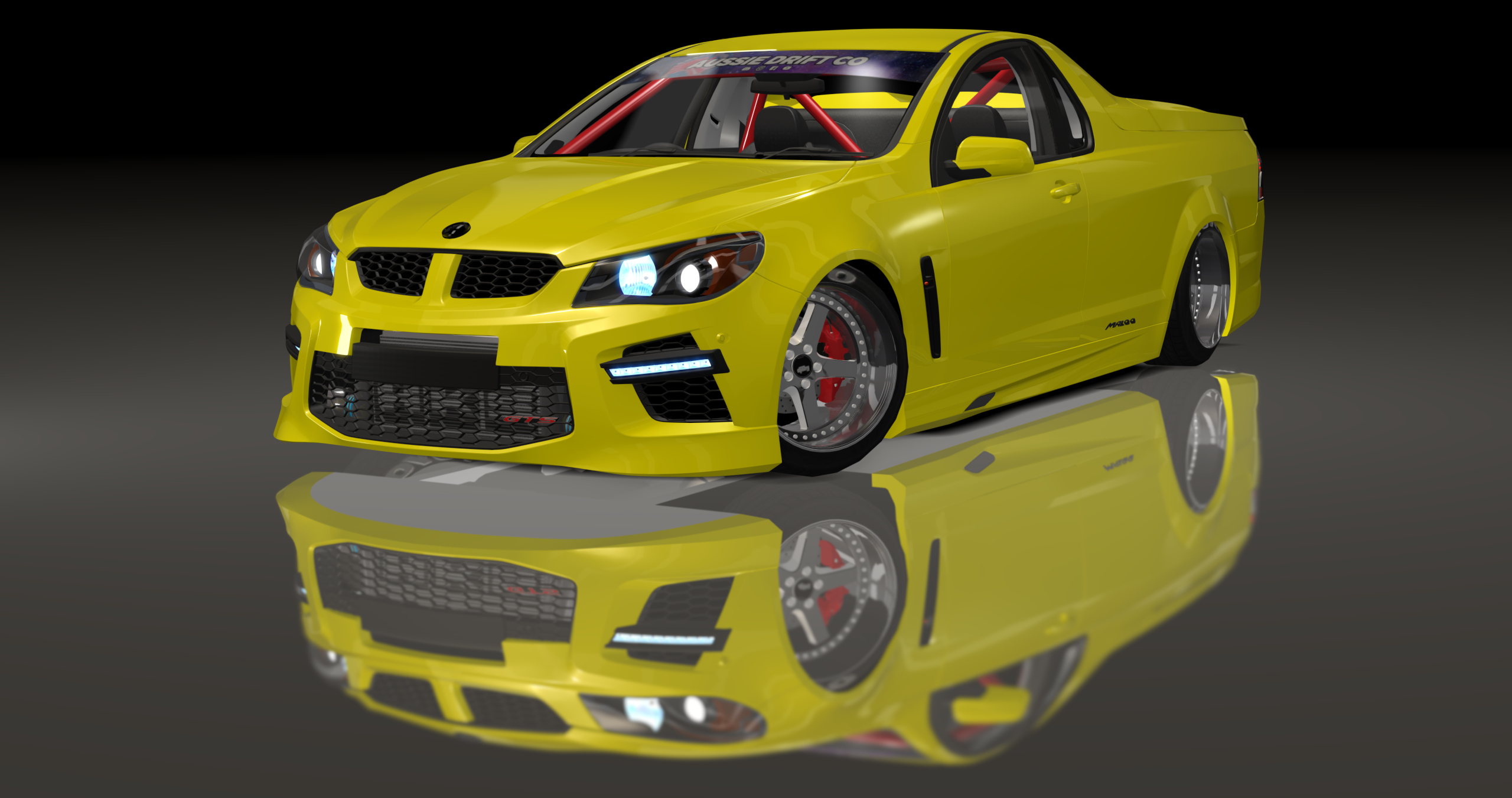 ADC Holden Maloo Ute  420, skin Yellow