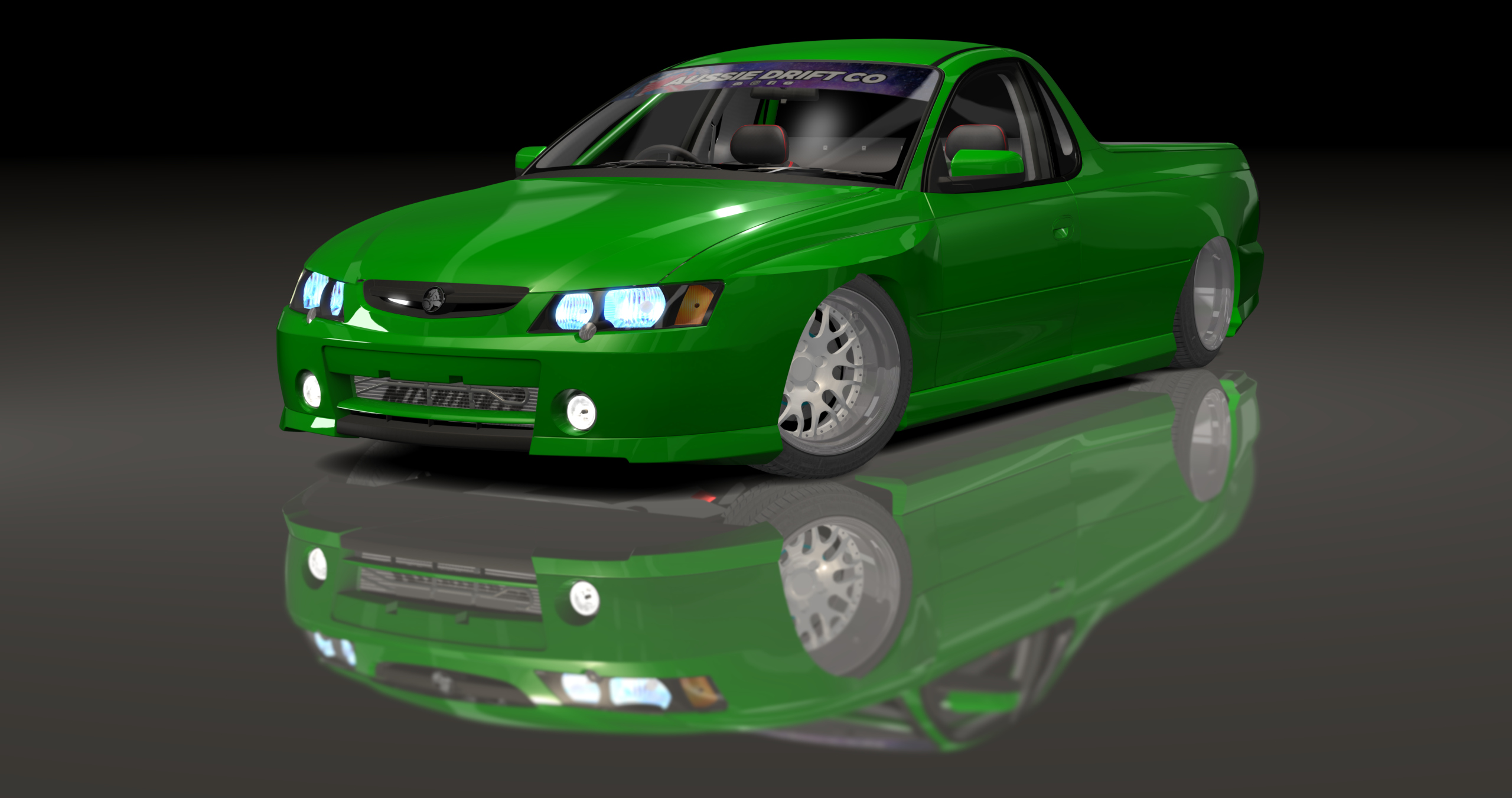 ADC Holden VY Ute  420, skin Green