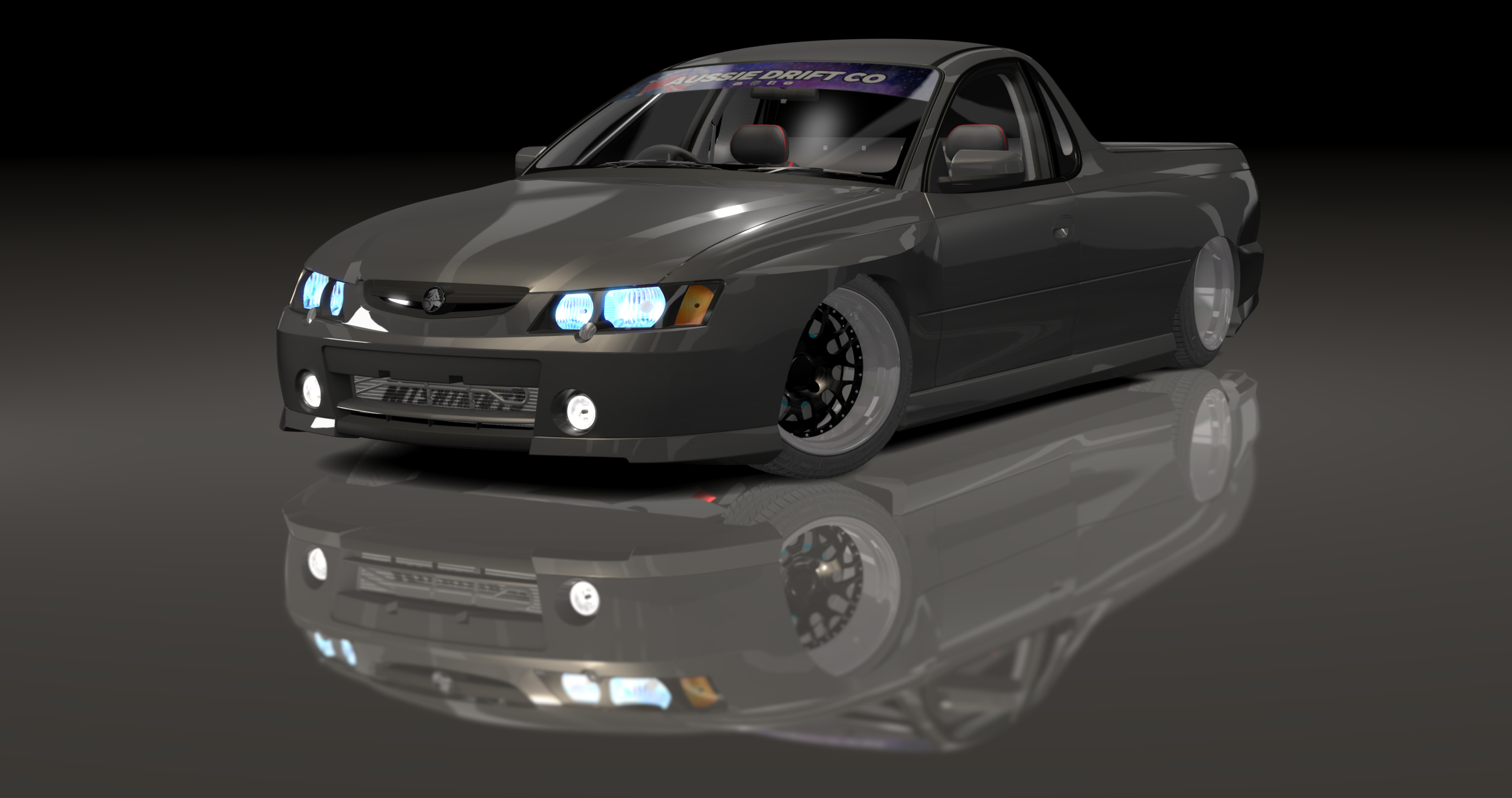 ADC Holden VY Ute  420, skin Grey