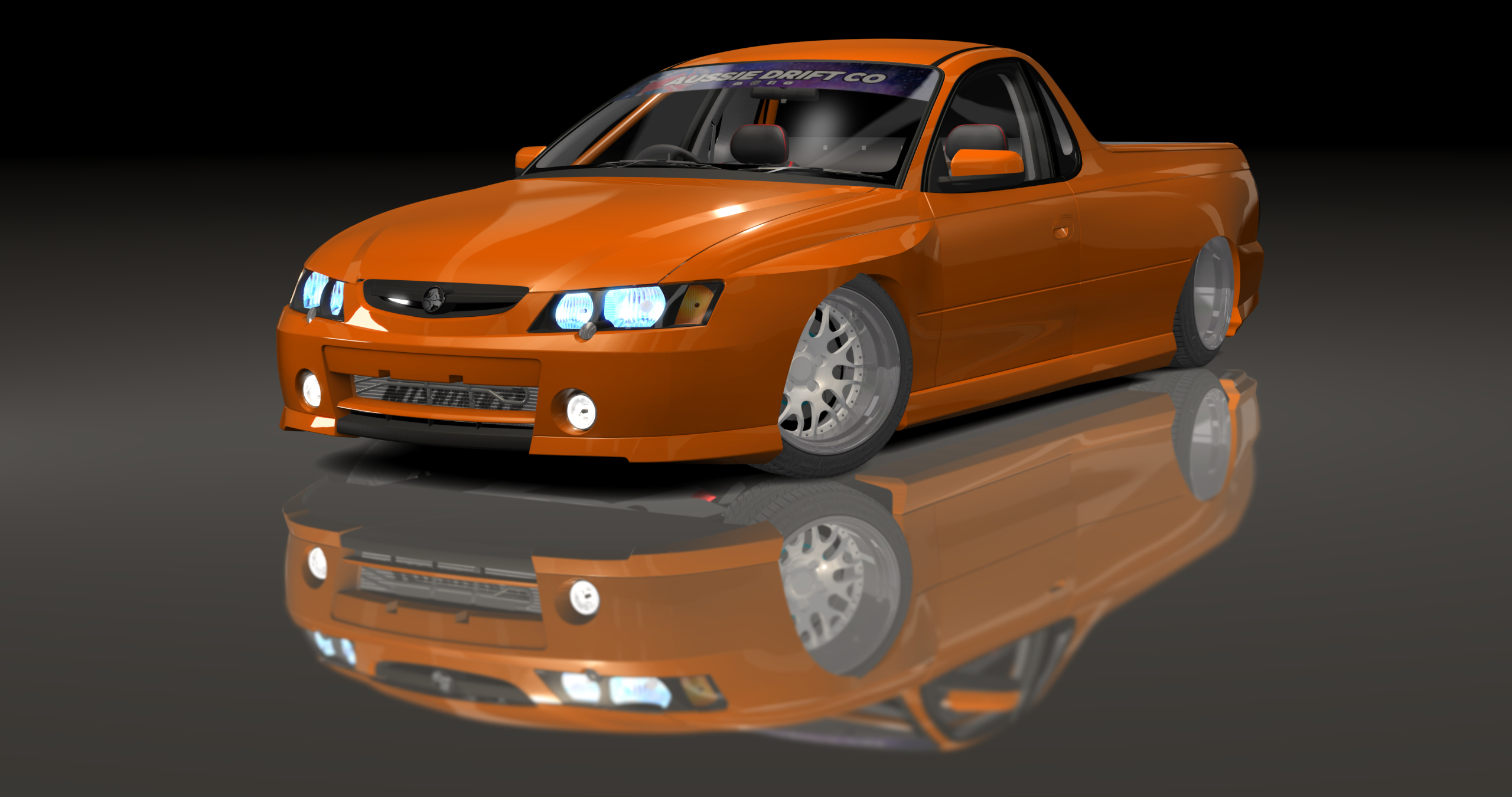 ADC Holden VY Ute  420, skin Orange