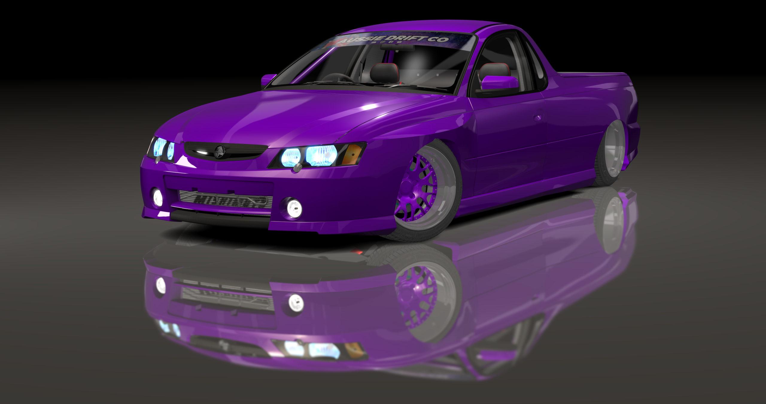 ADC Holden VY Ute  420, skin Purple