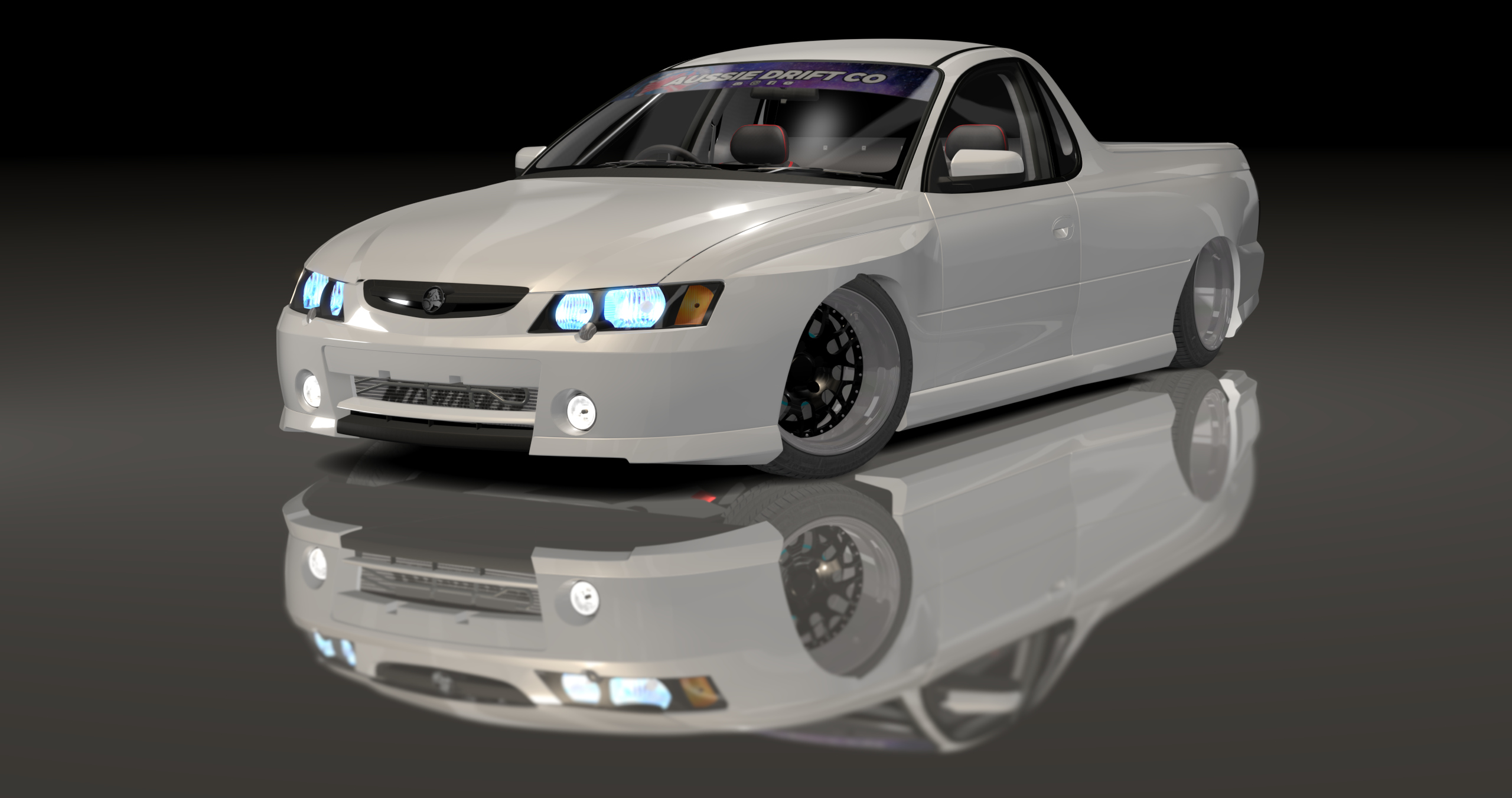 ADC Holden VY Ute  420, skin White