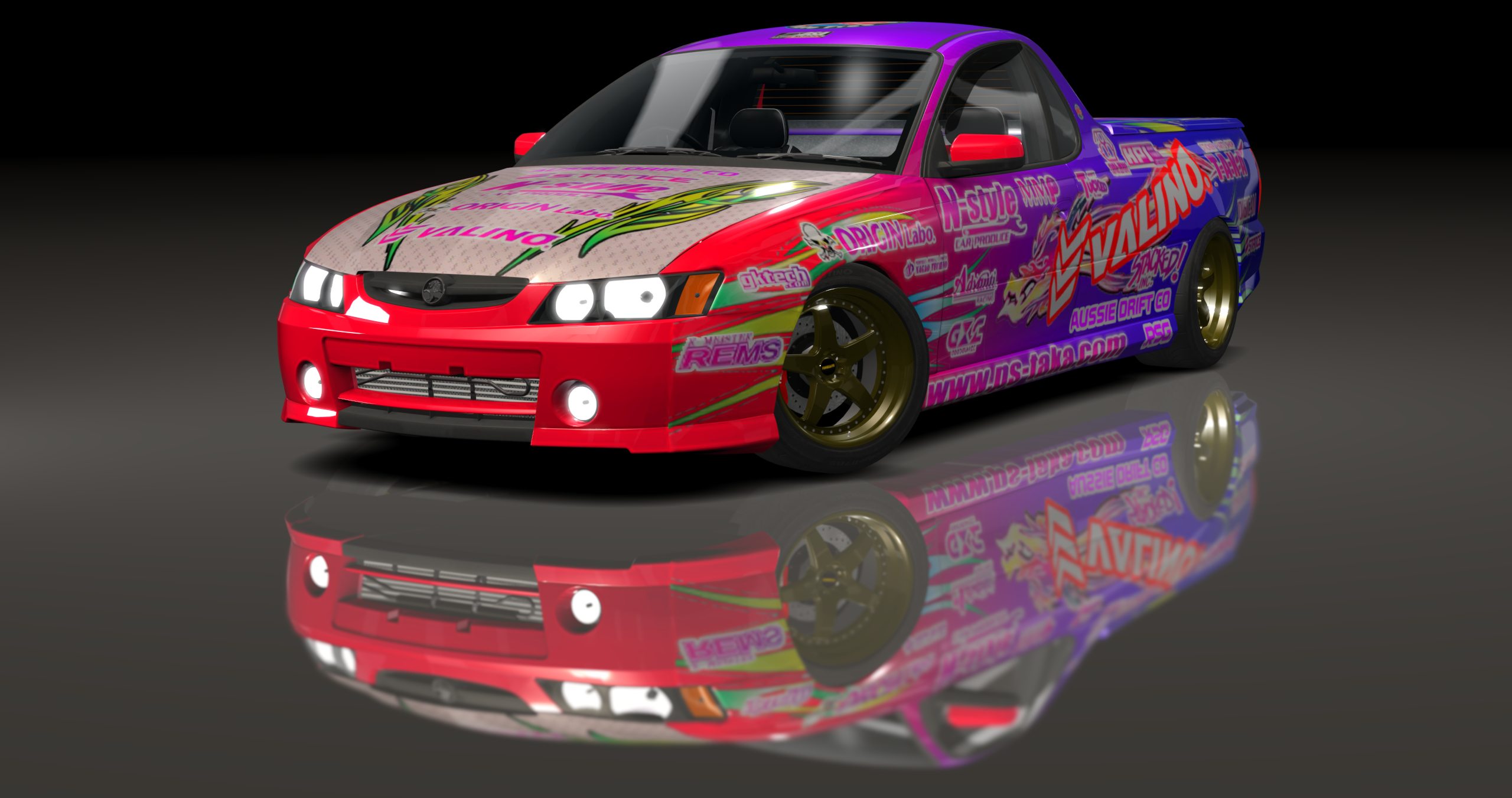 ADC Holden VZ Ute  420, skin ADC JDM NStyle