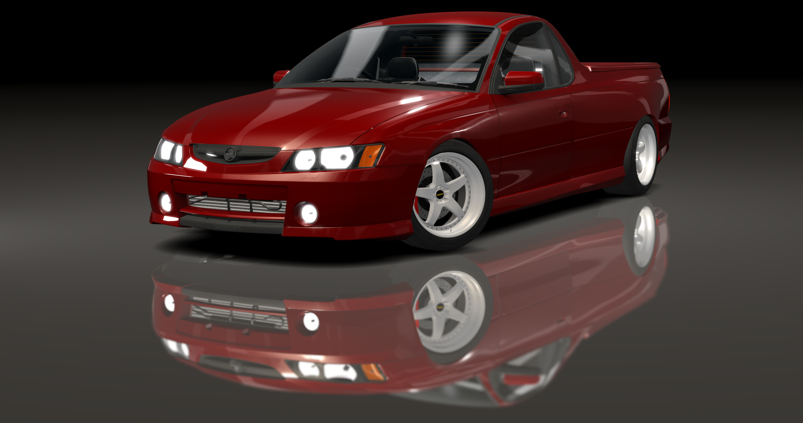 ADC Holden VZ Ute  420, skin Red