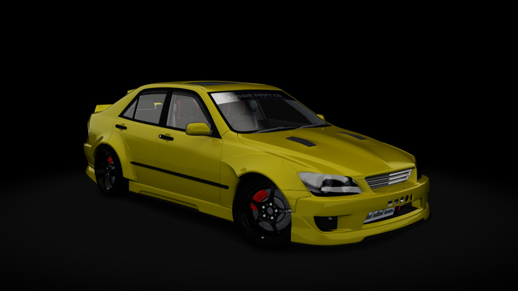 ADC Lexus IS200  420, skin Yellow