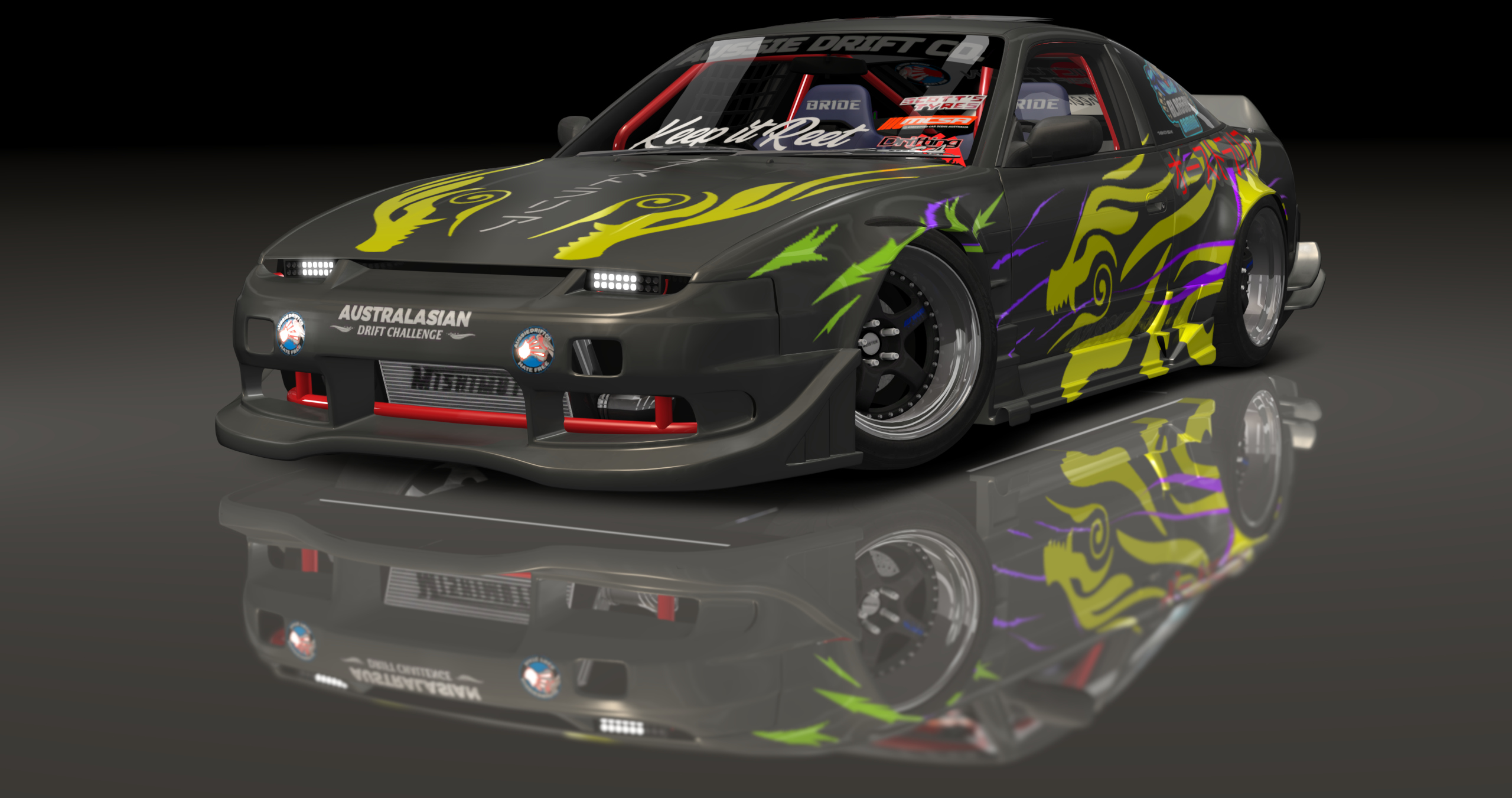 ADC Nissan 180SX  420, skin ADC_Fox