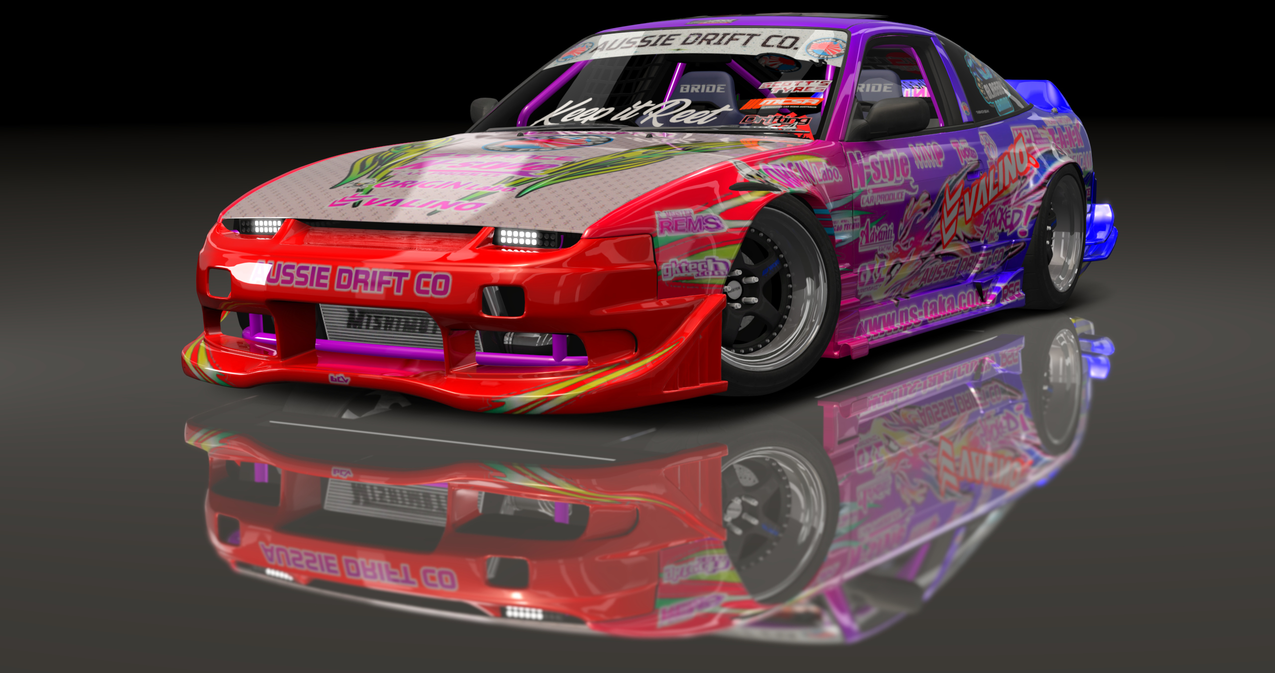 ADC Nissan 180SX  420, skin D1SL_Meihan