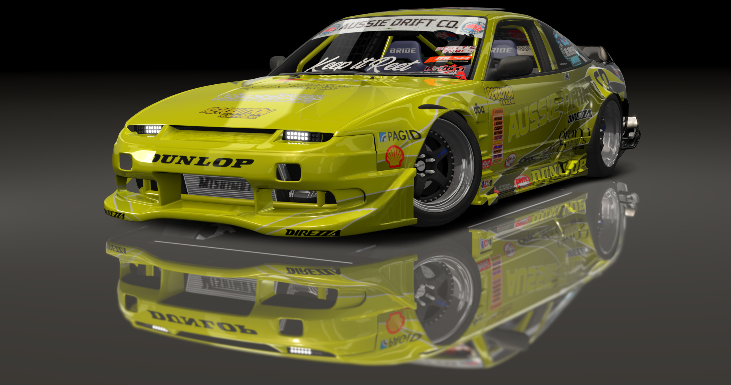 ADC Nissan 180SX  420, skin D1SL_Yellow