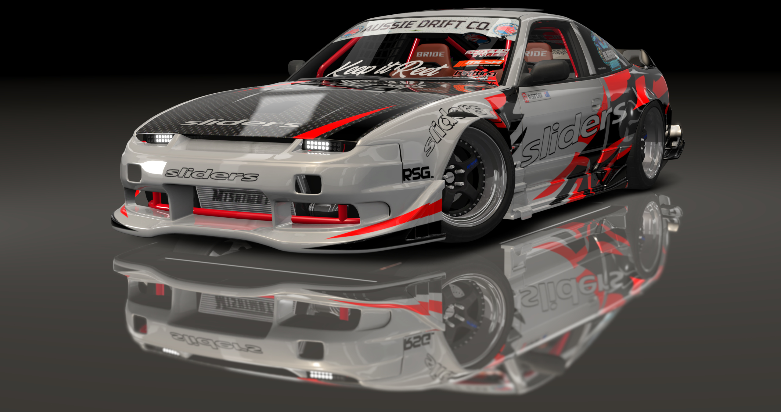 ADC Nissan 180SX  420, skin Russell Gander