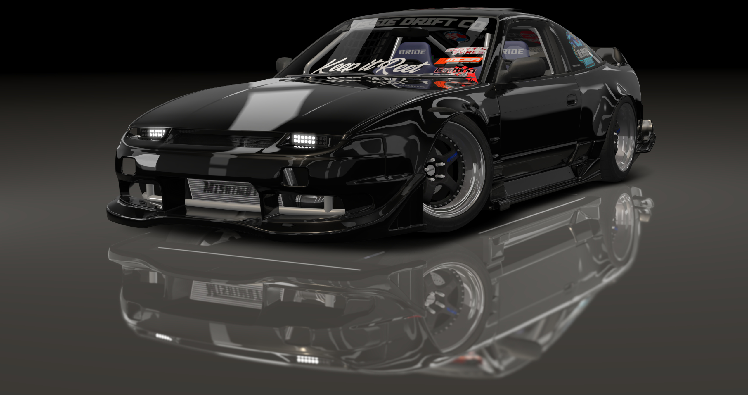 ADC Nissan 180SX  420, skin SKBlackBluePearl