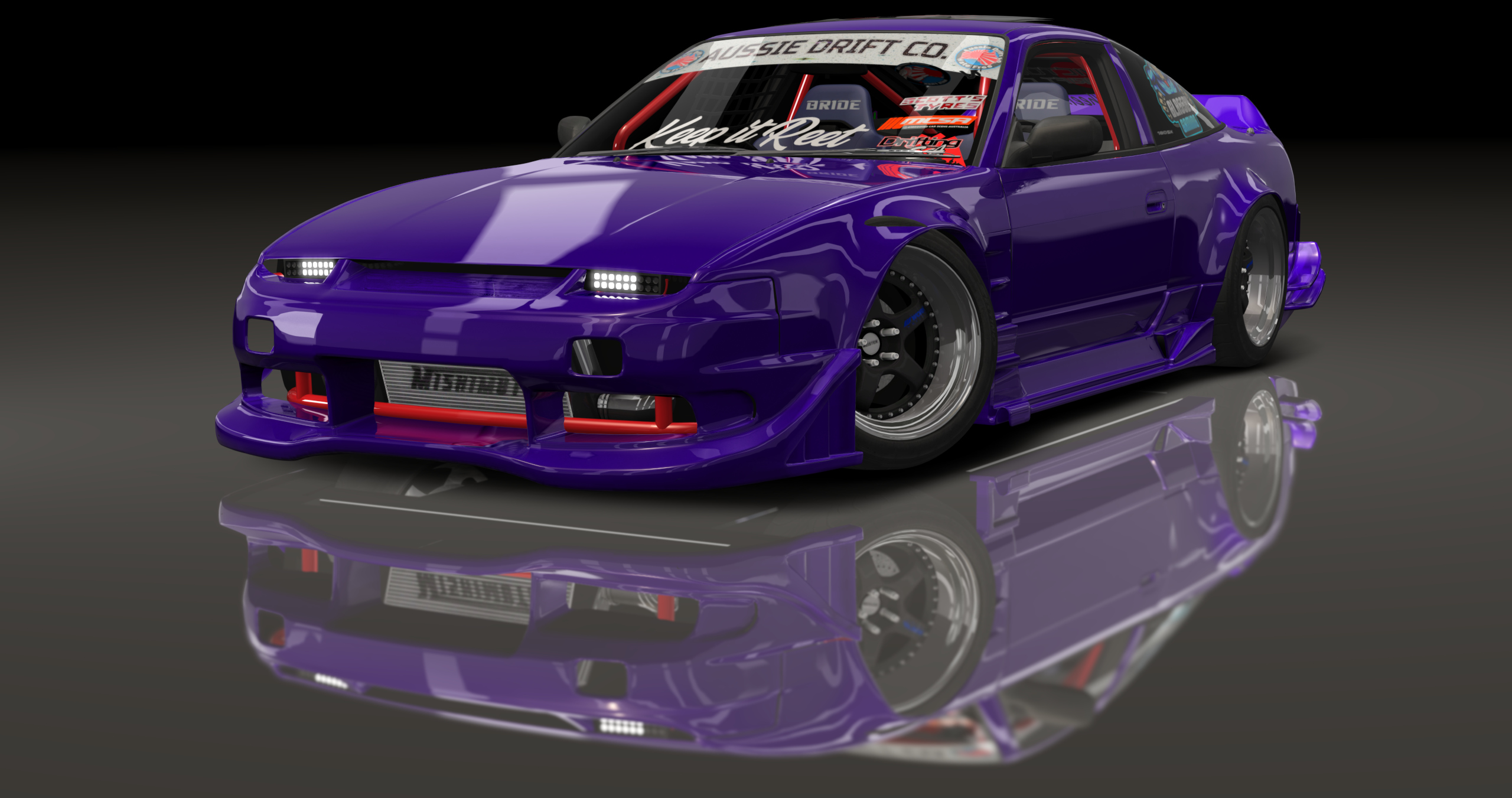 ADC Nissan 180SX  420, skin SKMidnightPurple