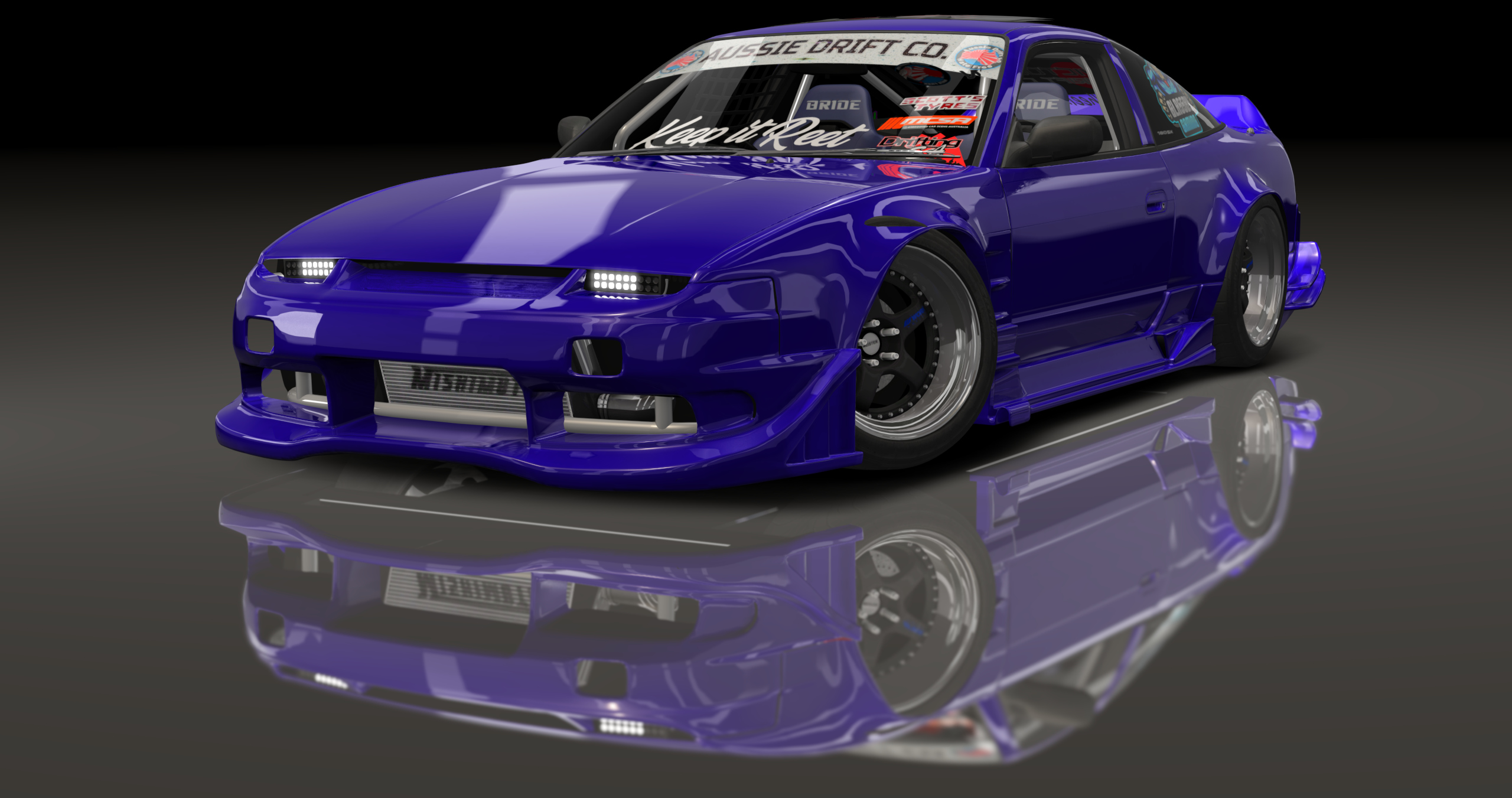 ADC Nissan 180SX  420, skin SKReflexSpice