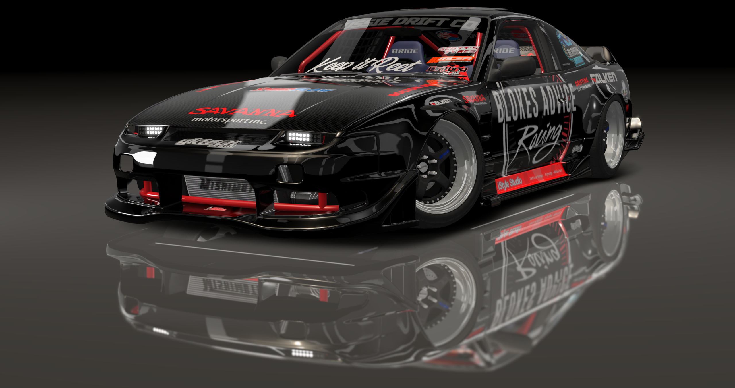 ADC Nissan 180SX  420, skin Wayne Bolton - waszaspec