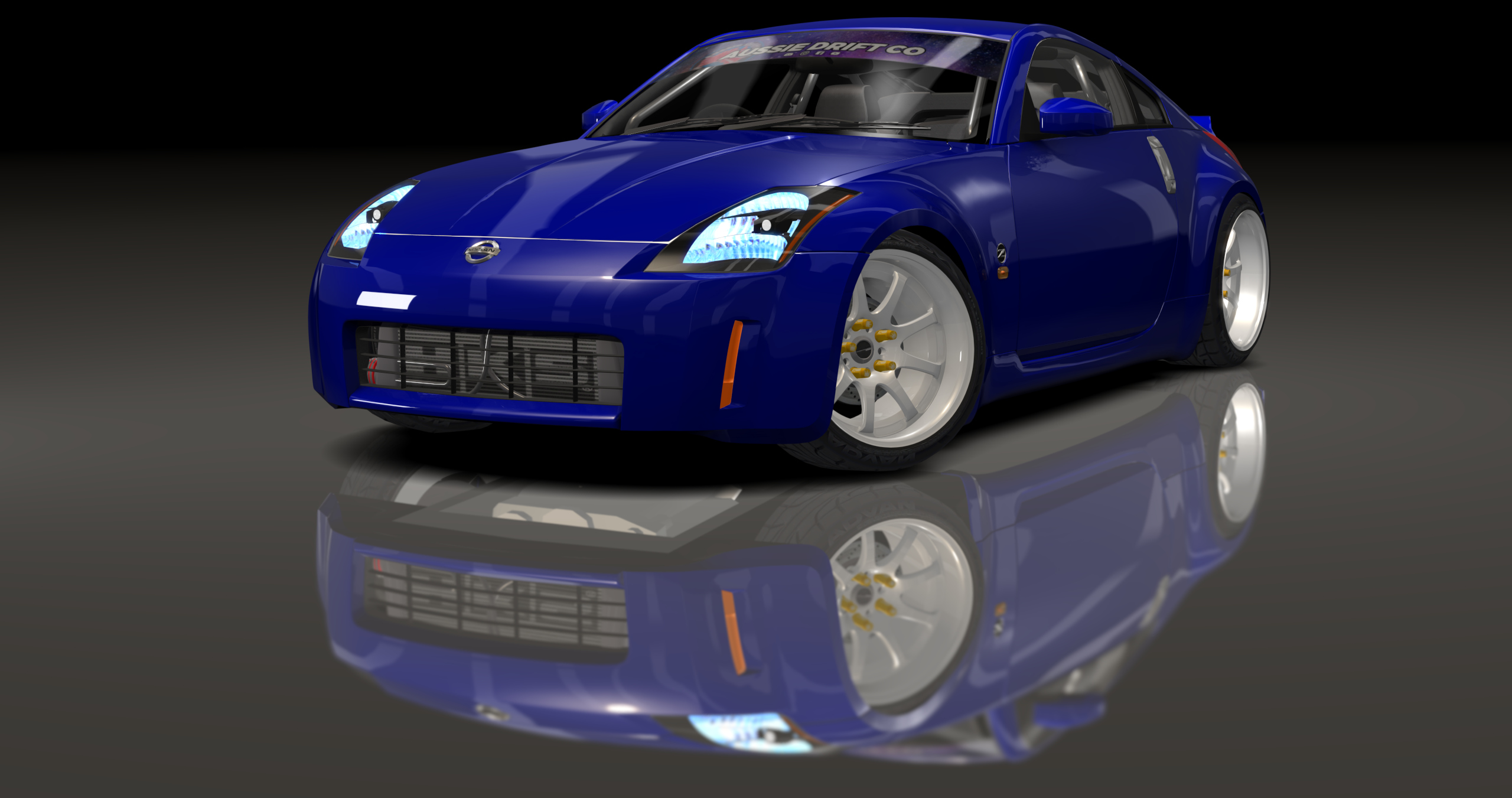 ADC Nissan 350z  420, skin Dark Blue