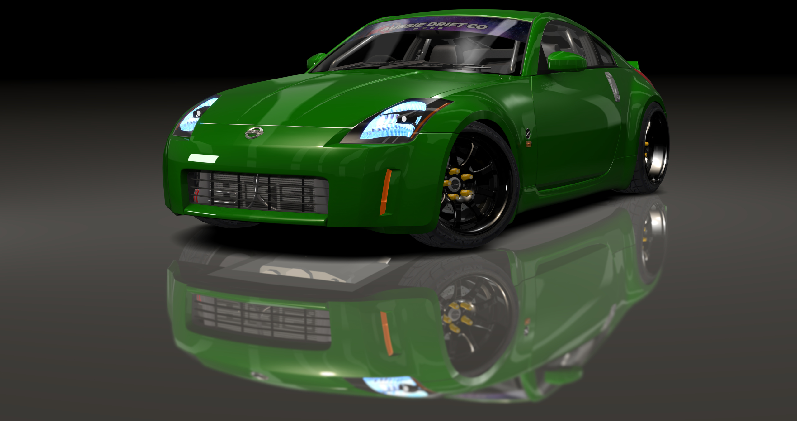 ADC Nissan 350z  420, skin Green