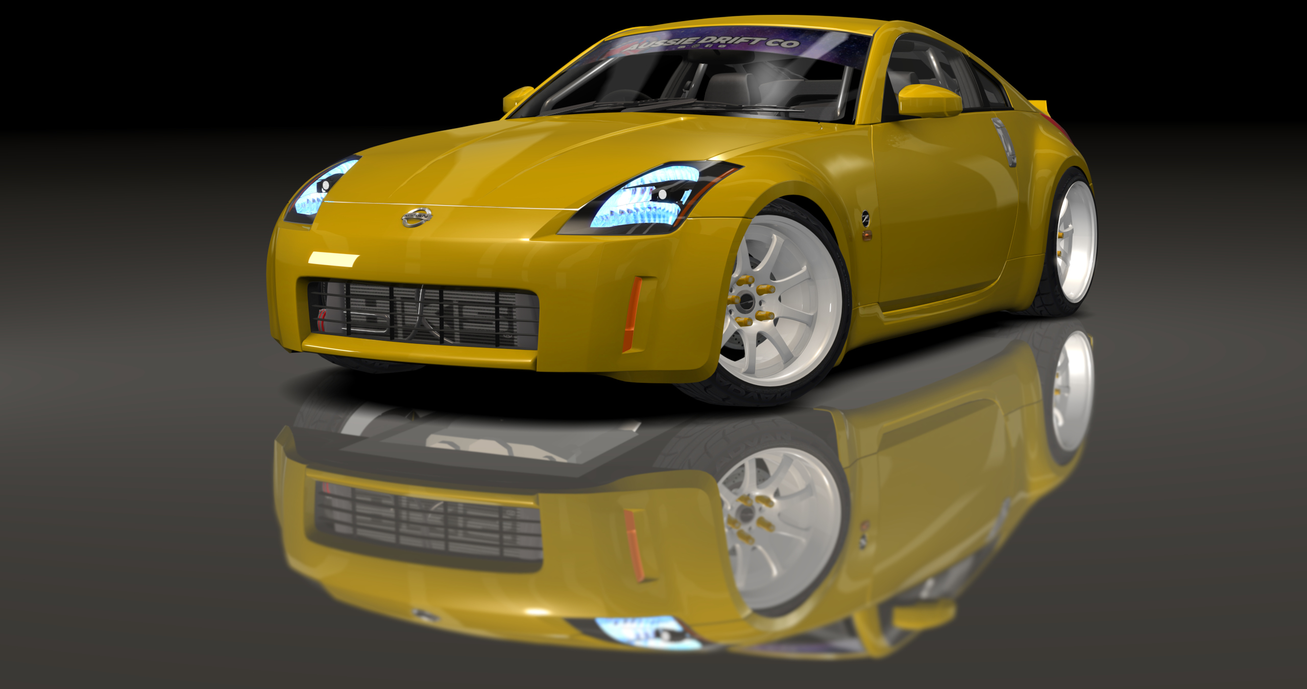 ADC Nissan 350z  420, skin Yellow