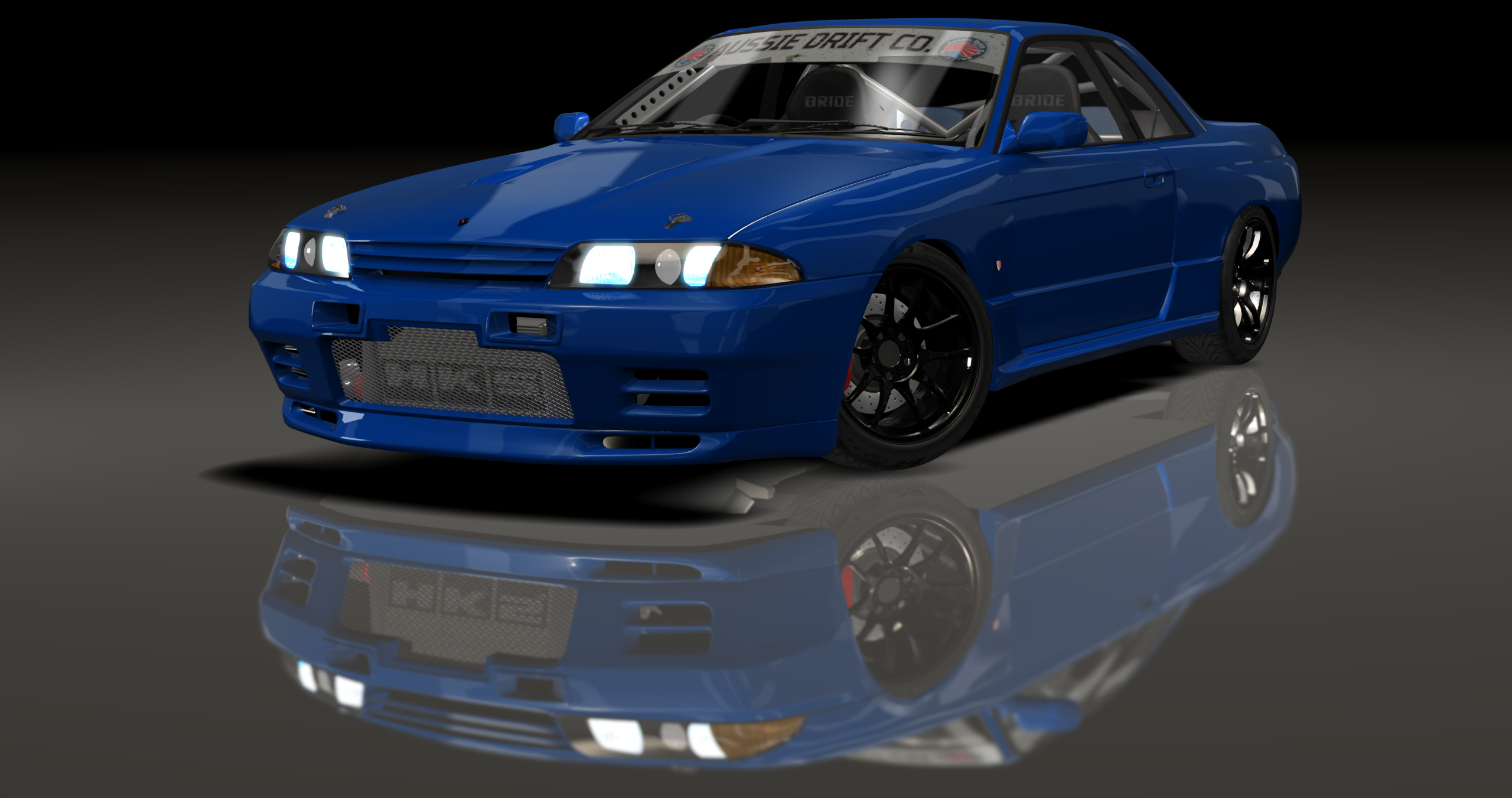 ADC Nissan Skyline R32  420, skin Bayside Blue