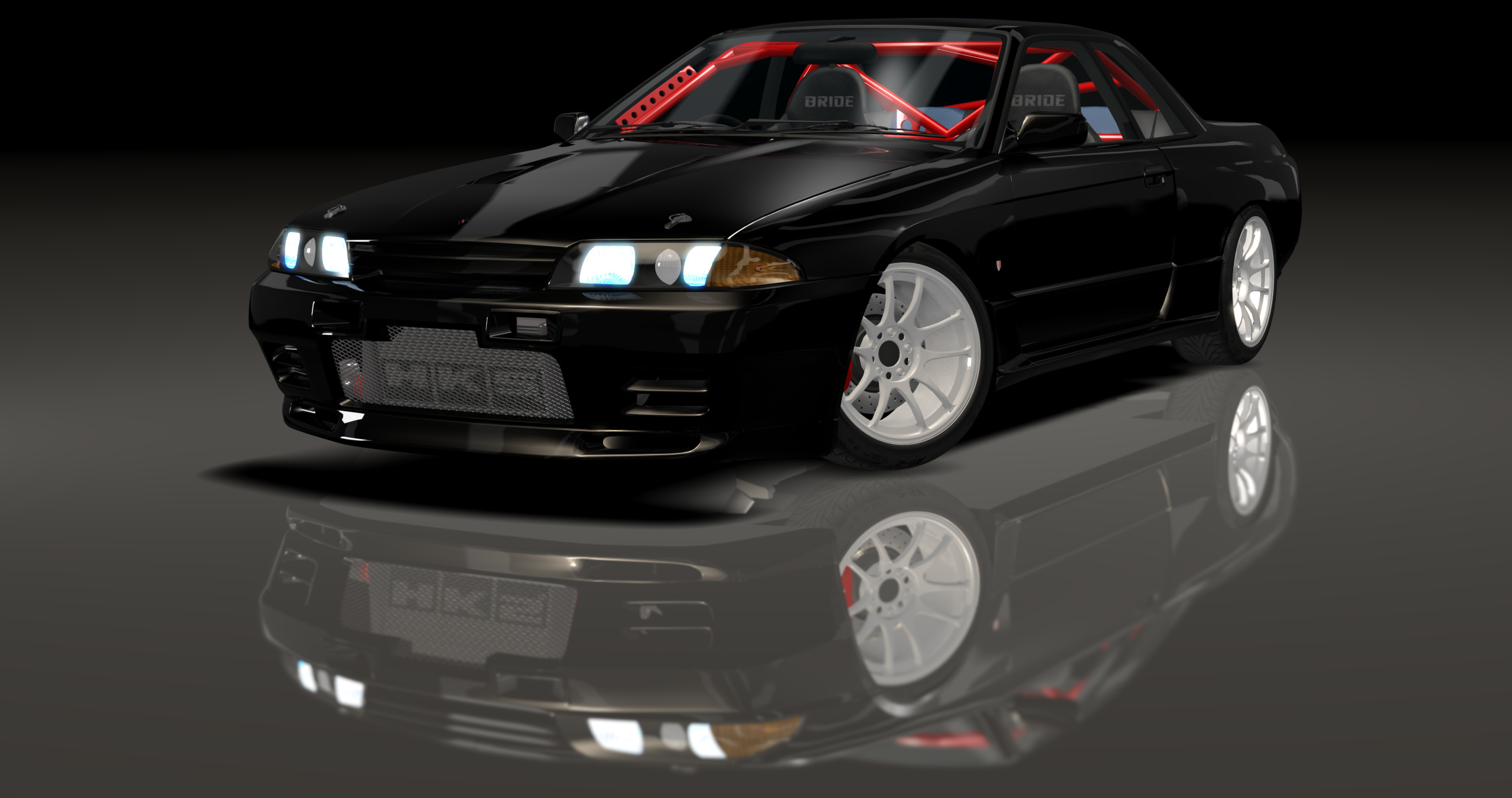 ADC Nissan Skyline R32  420, skin Black