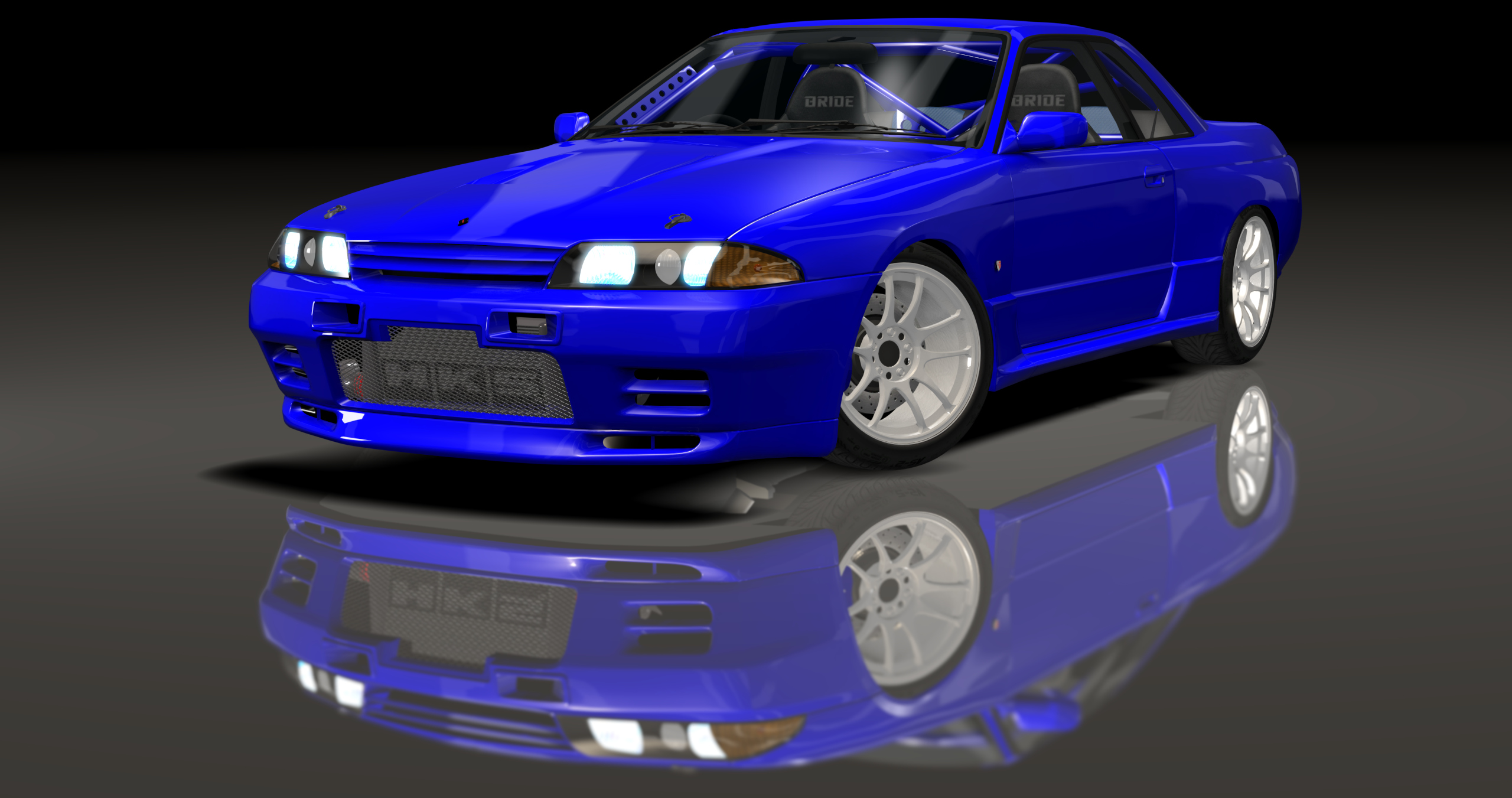 ADC Nissan Skyline R32  420, skin Dark Blue