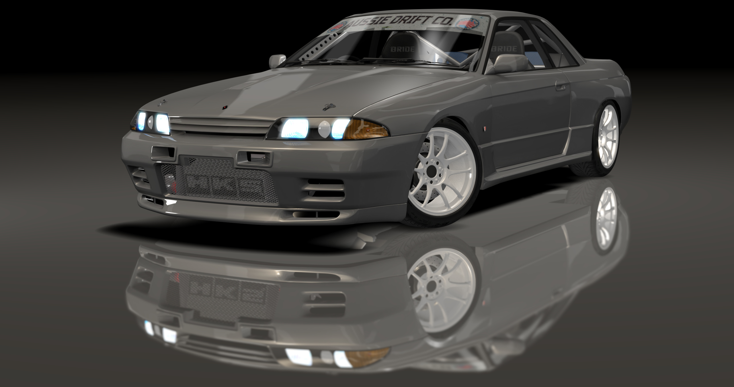 ADC Nissan Skyline R32  420, skin Grey