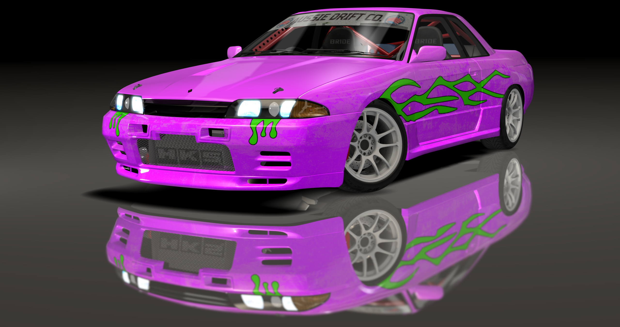 ADC Nissan Skyline R32  420, skin Joker