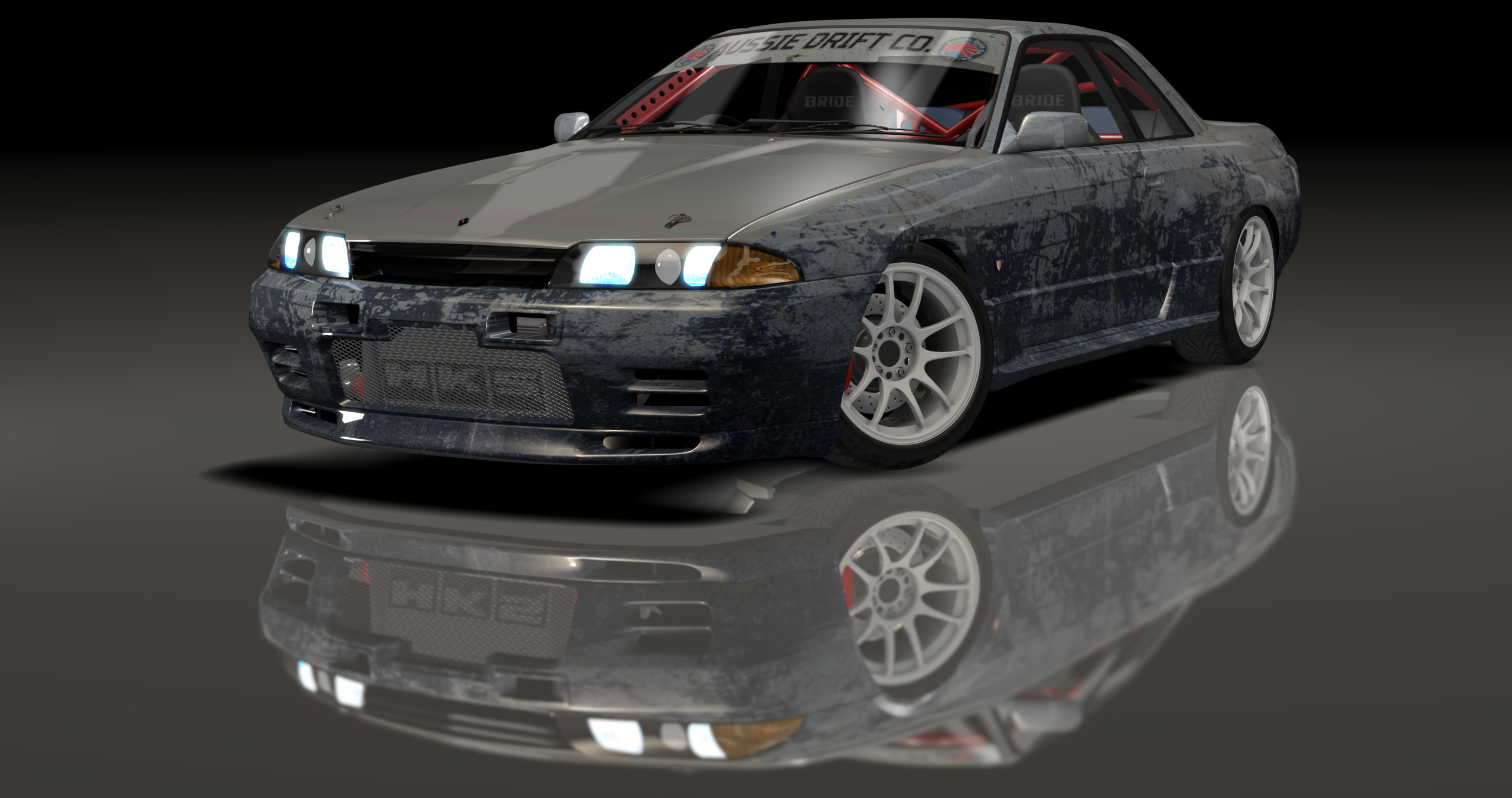 ADC Nissan Skyline R32  420, skin JunkYard