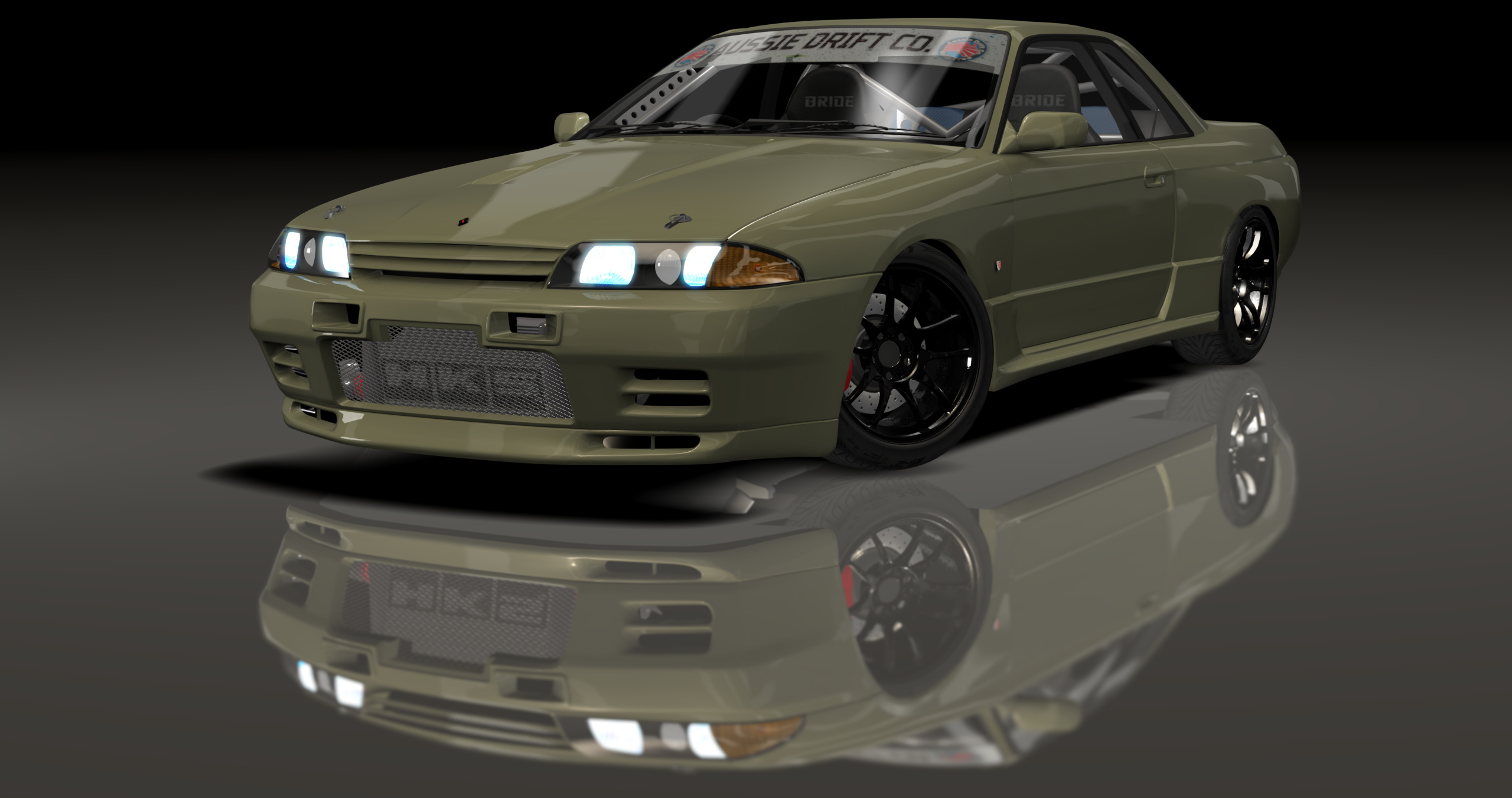 ADC Nissan Skyline R32  420, skin Millennium Jade