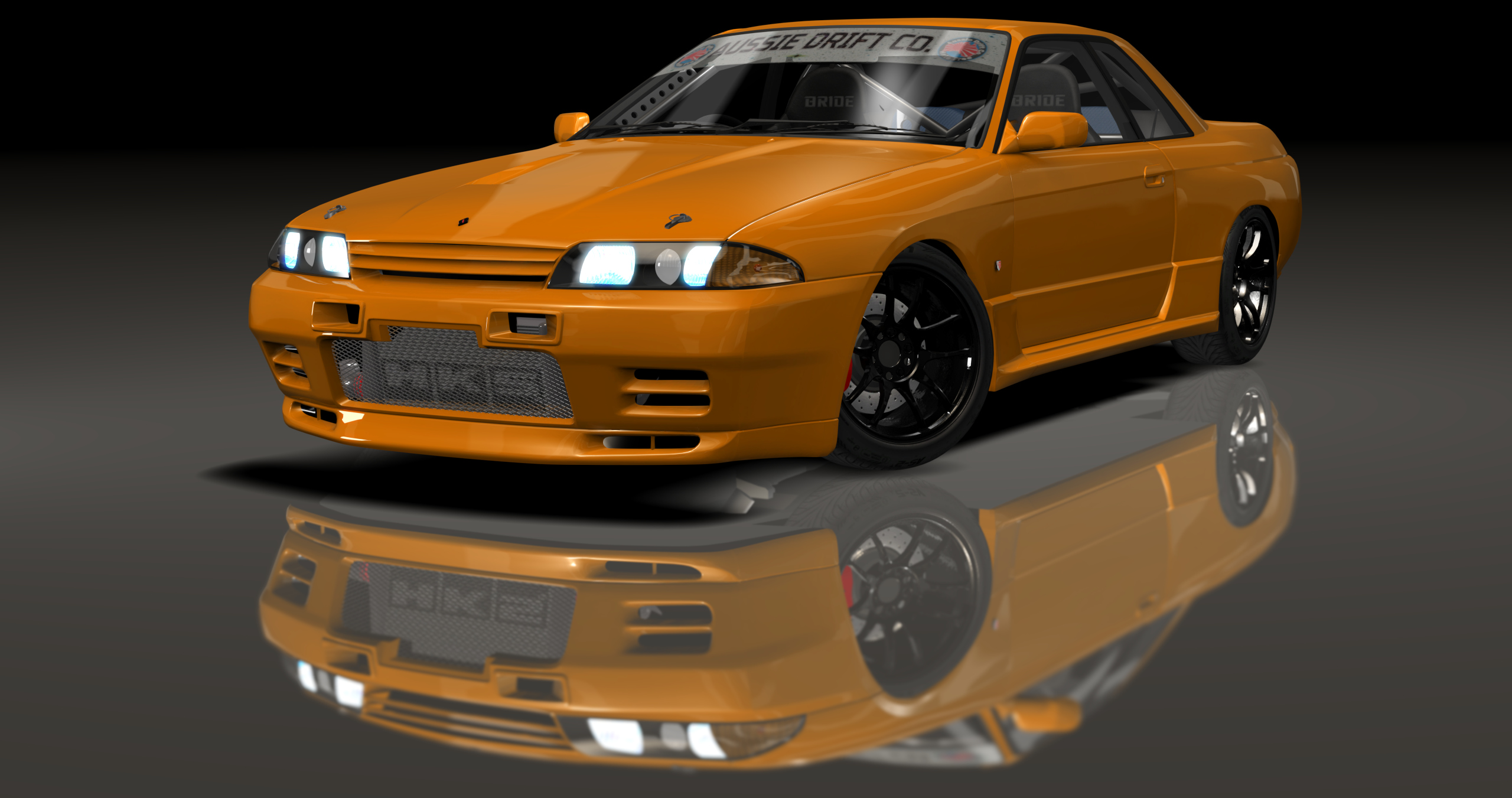 ADC Nissan Skyline R32  420, skin Orange