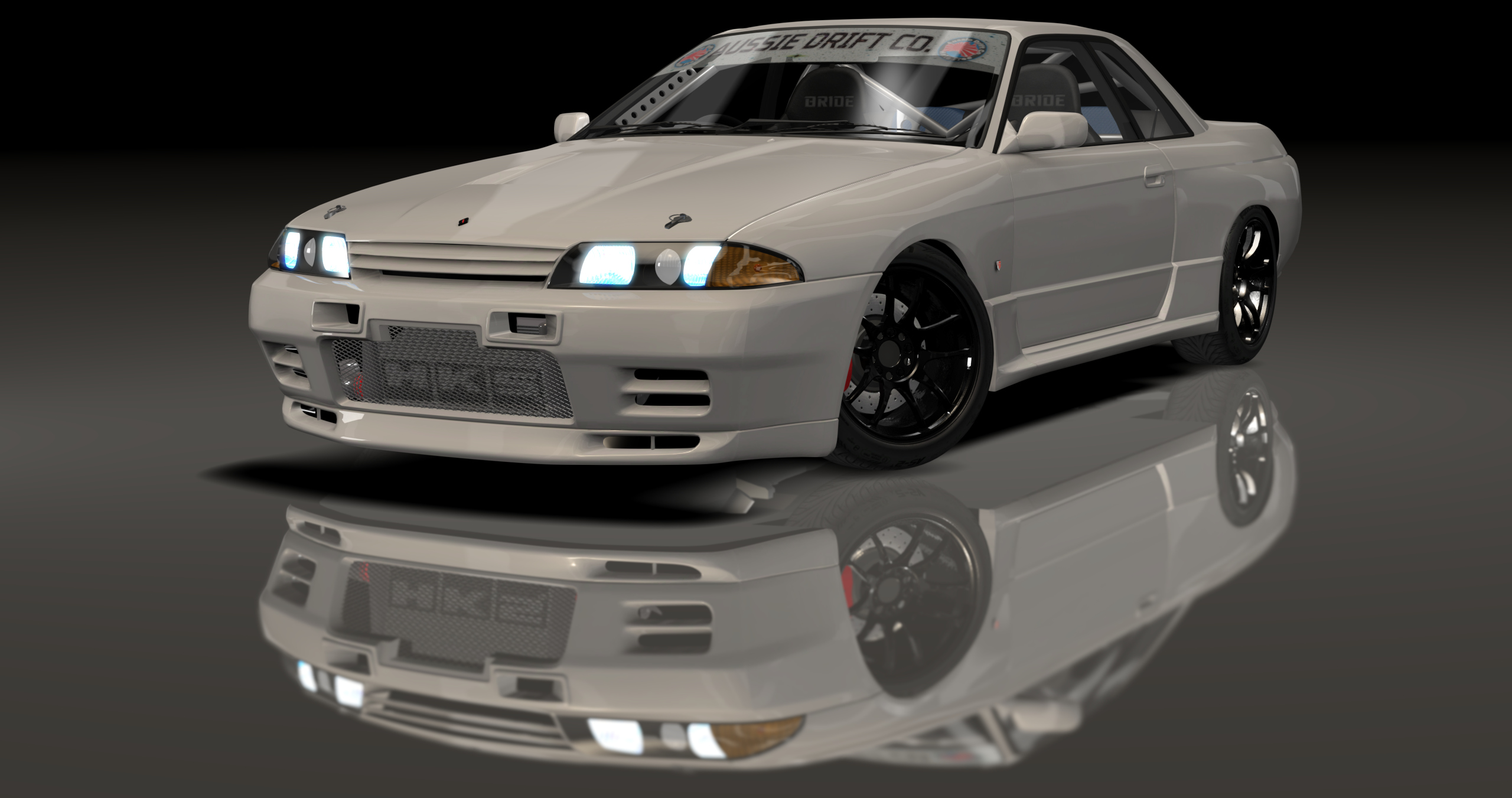 ADC Nissan Skyline R32  420, skin Pearl White