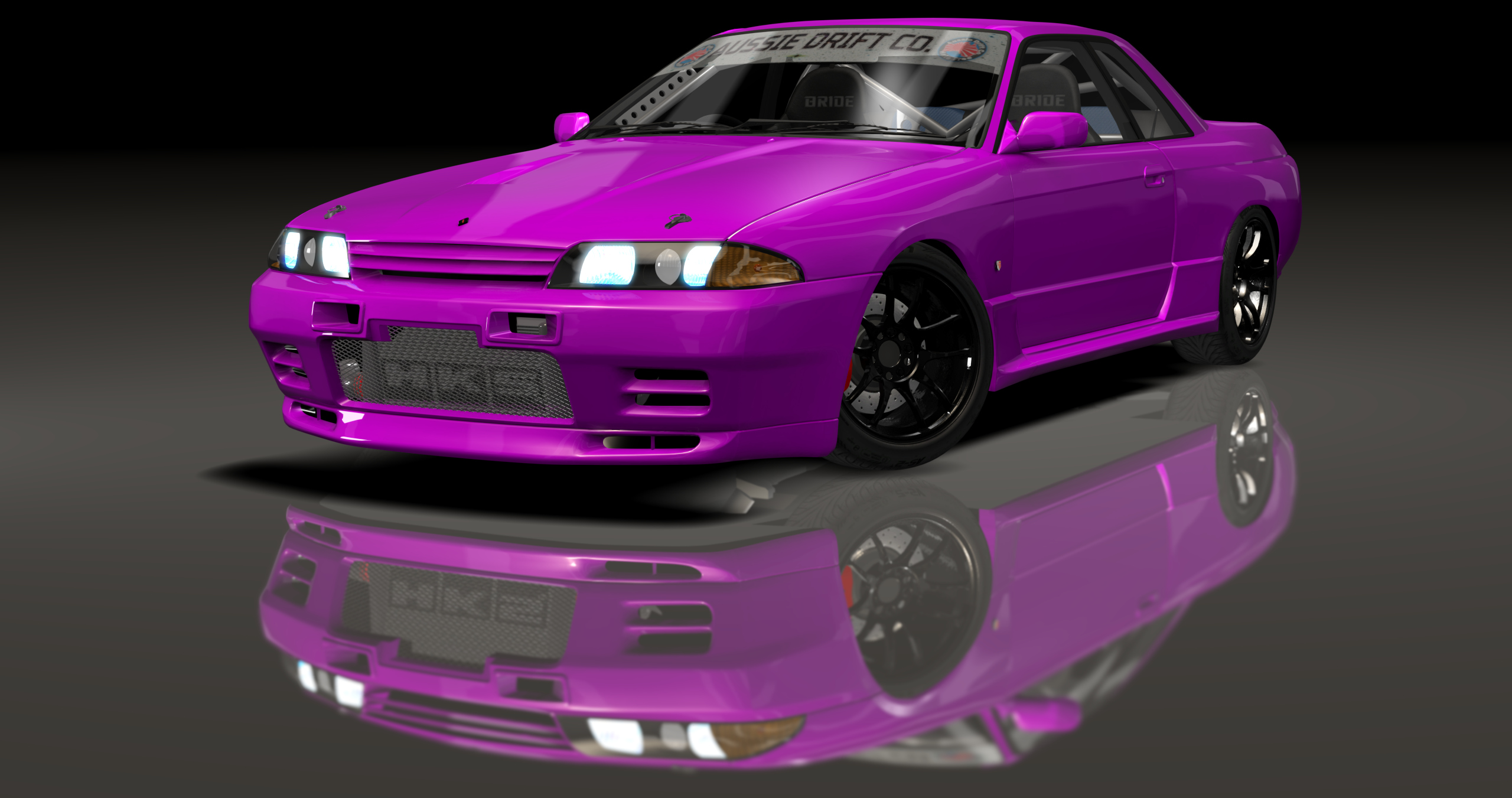 ADC Nissan Skyline R32  420, skin Pink