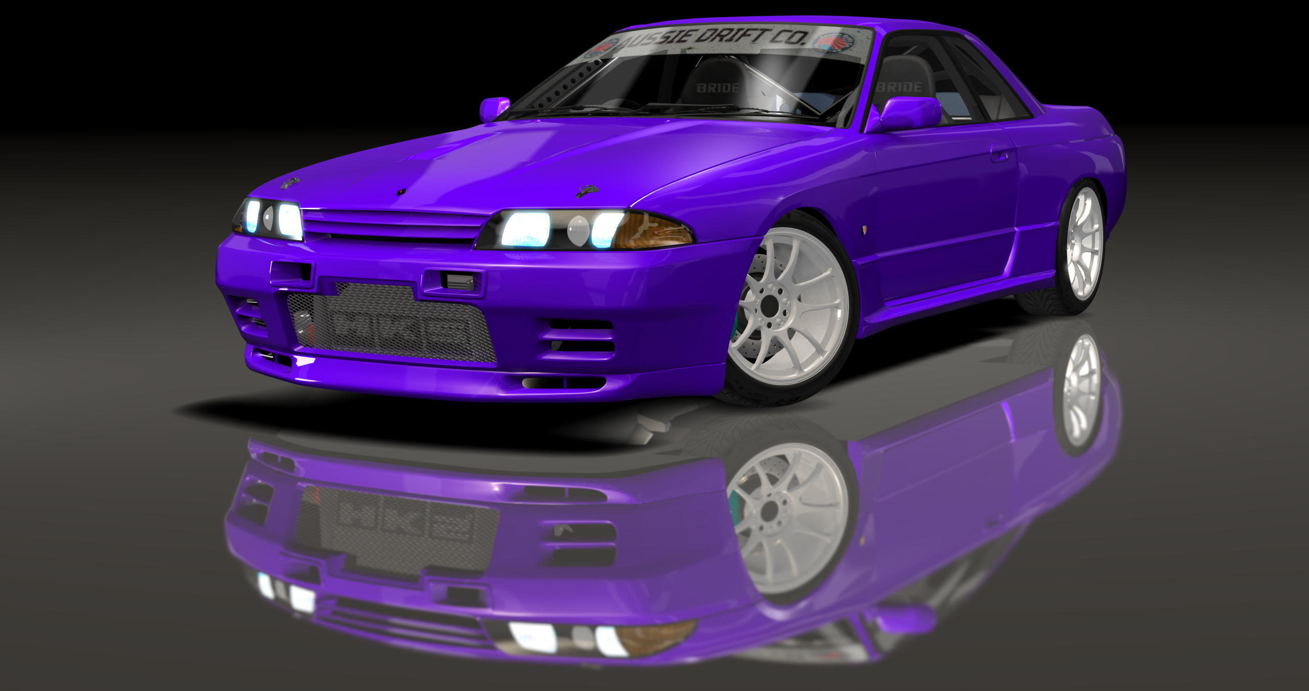 ADC Nissan Skyline R32  420, skin Purple