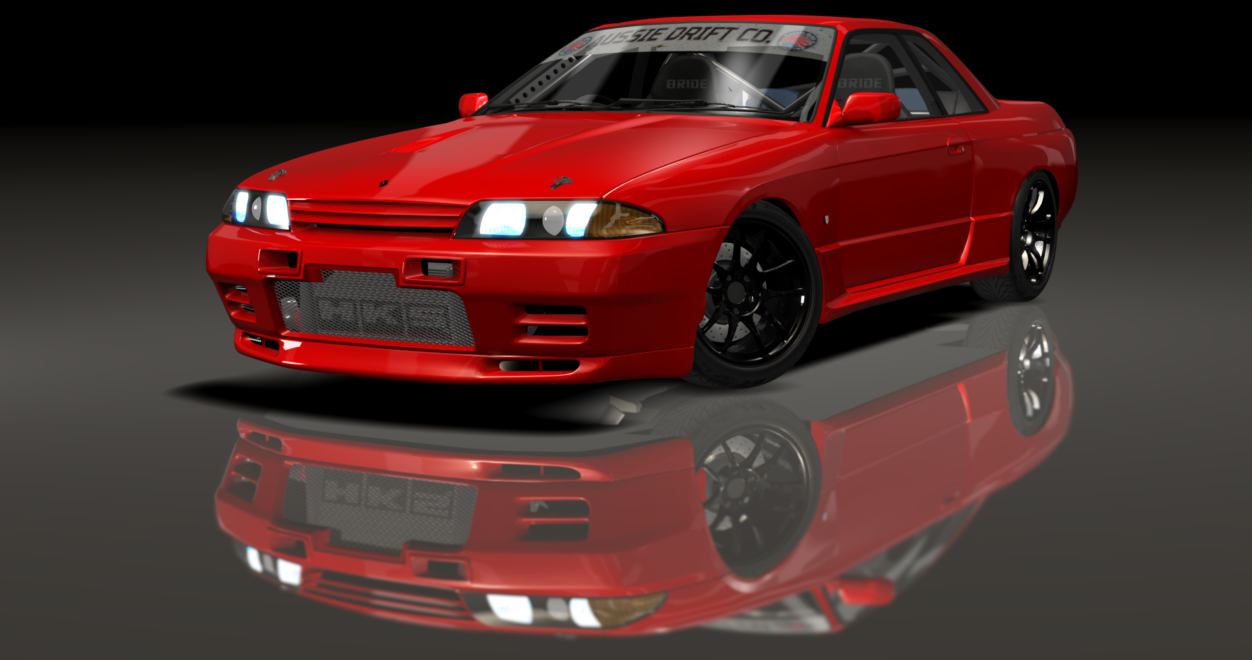 ADC Nissan Skyline R32  420, skin Red