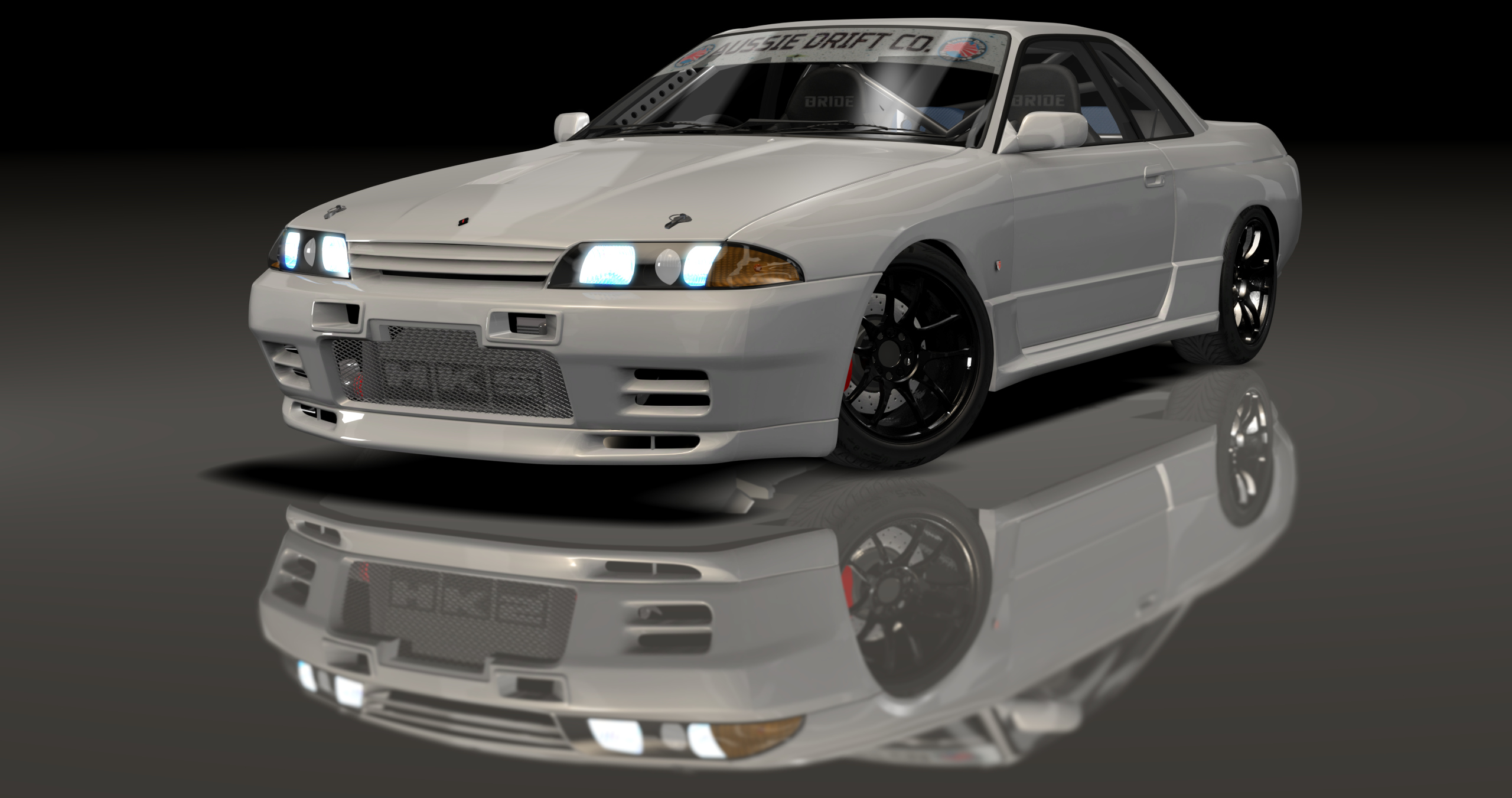 ADC Nissan Skyline R32  420, skin White