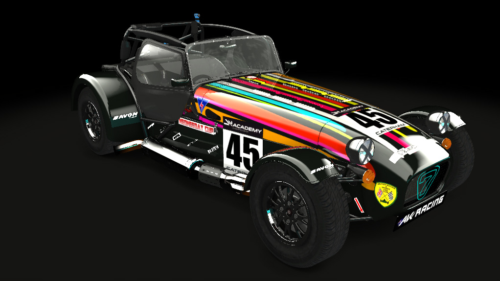 AK Caterham Academy 2023, skin 45_bates