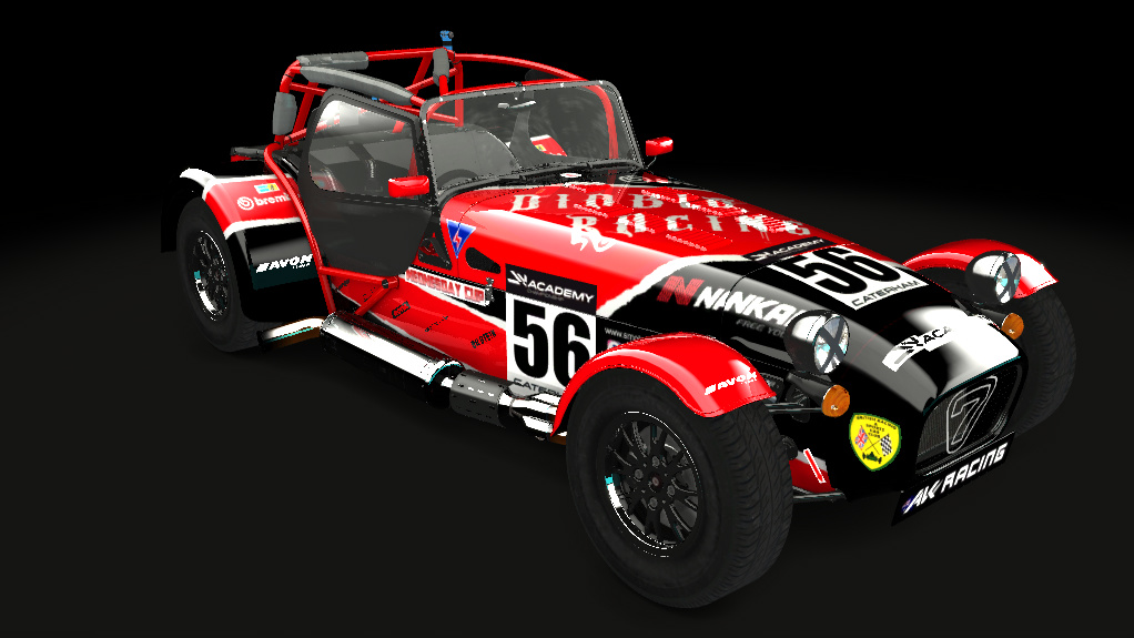 AK Caterham Academy 2023, skin 56_knight