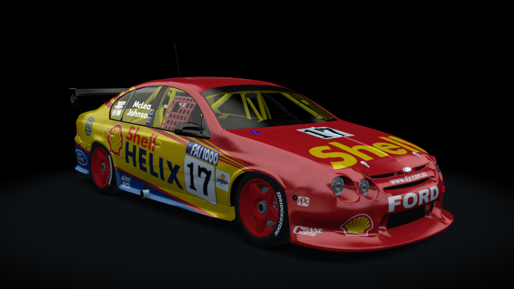 AKR Ford AU2 Falcon V8SC, skin 2000_bathurst_017_shell