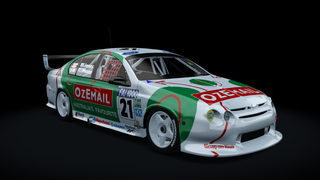 AKR Ford AU2 Falcon V8SC, skin 2000_bathurst_021_jones