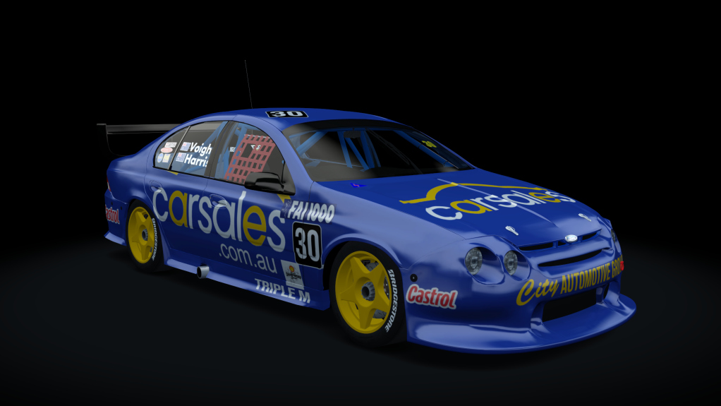 AKR Ford AU2 Falcon V8SC, skin 2000_bathurst_030_harris