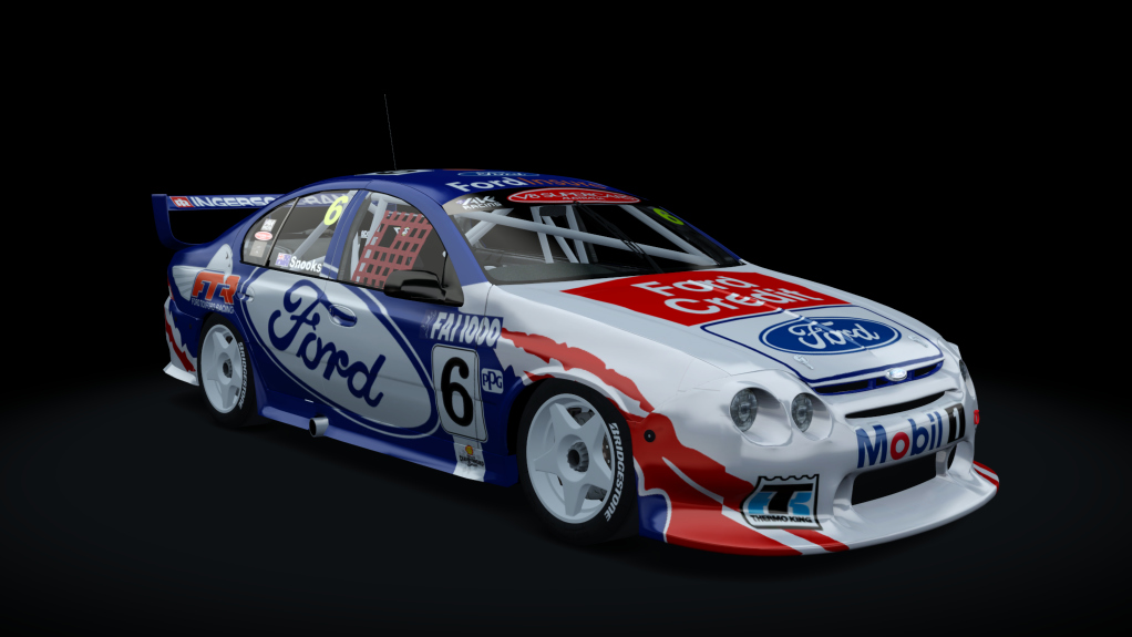 AKR Ford AU2 Falcon V8SC, skin 2000_bathurst_06_gsr