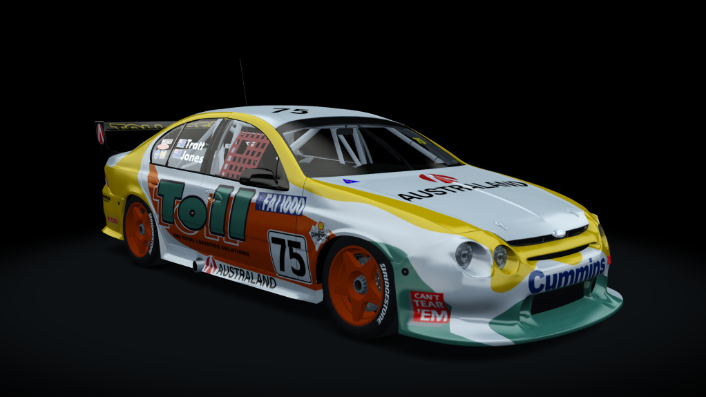 AKR Ford AU2 Falcon V8SC, skin 2000_bathurst_075_toll